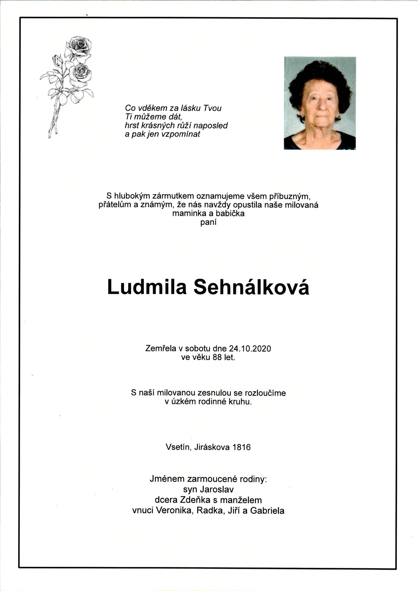 Ludmila Sehnálková