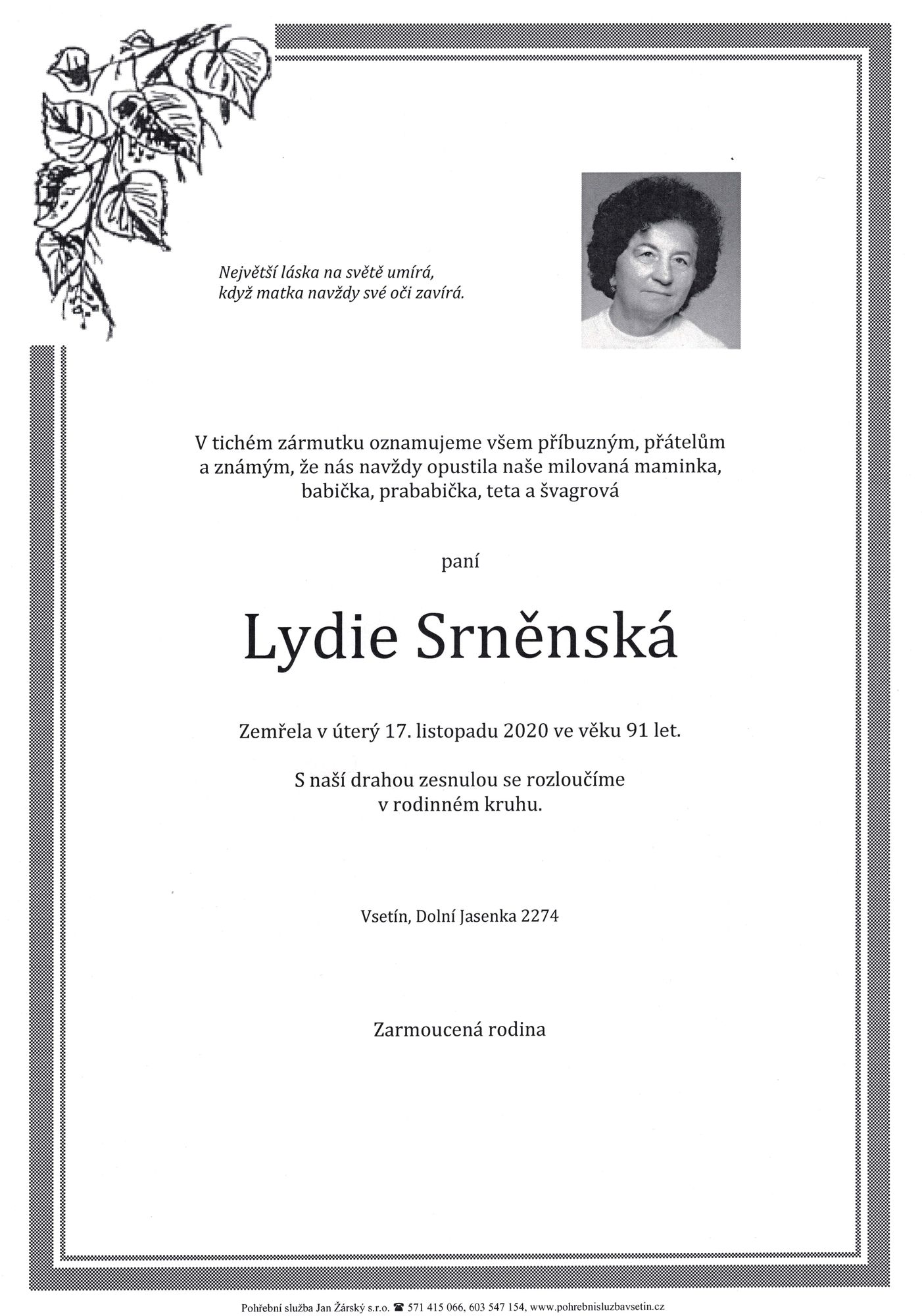 Lydie Srněnská
