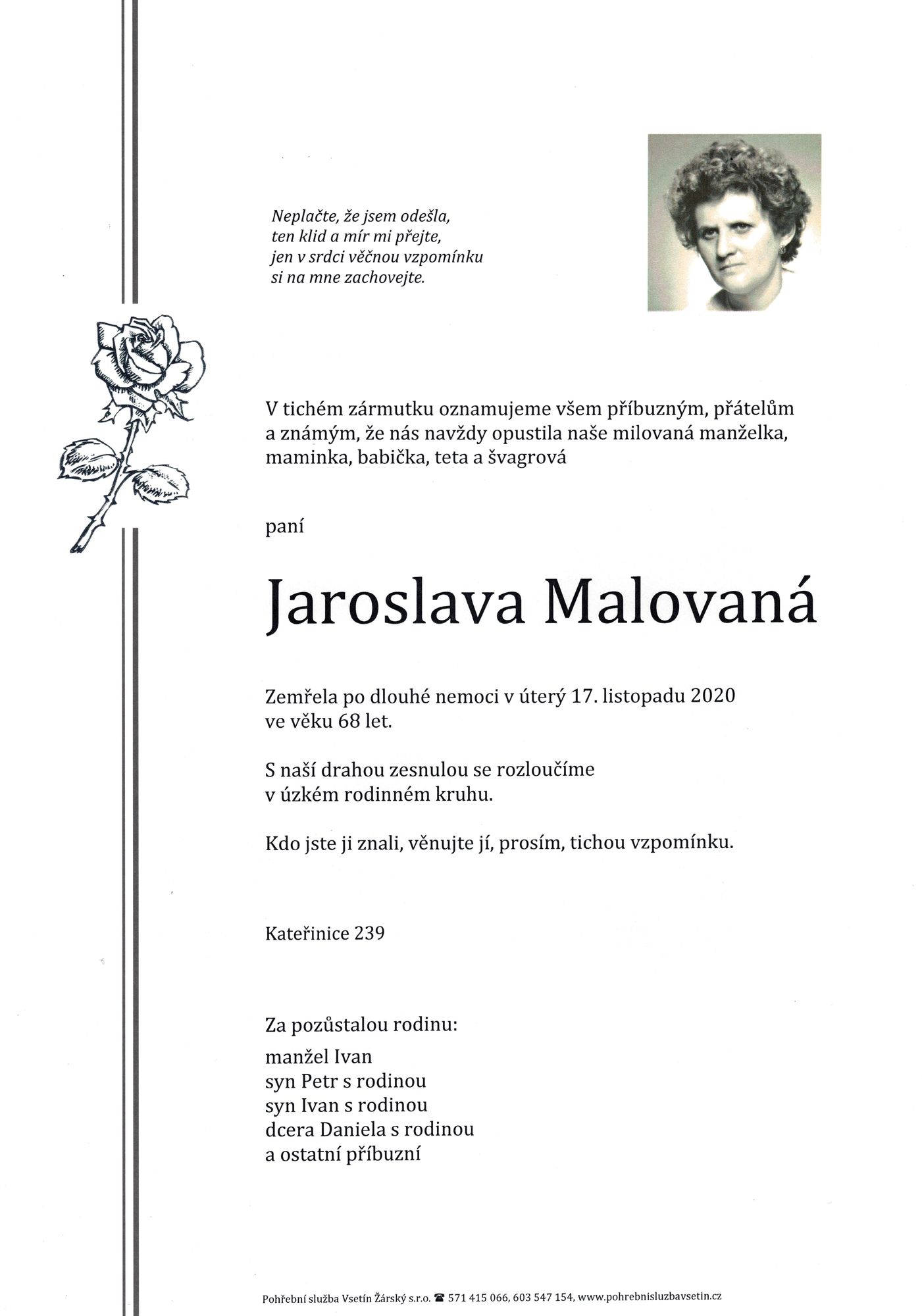 Jaroslava Malovaná