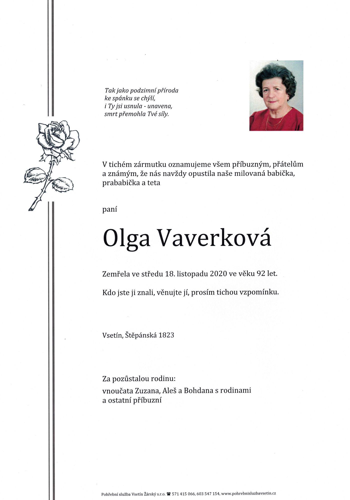 Olga Vaverková