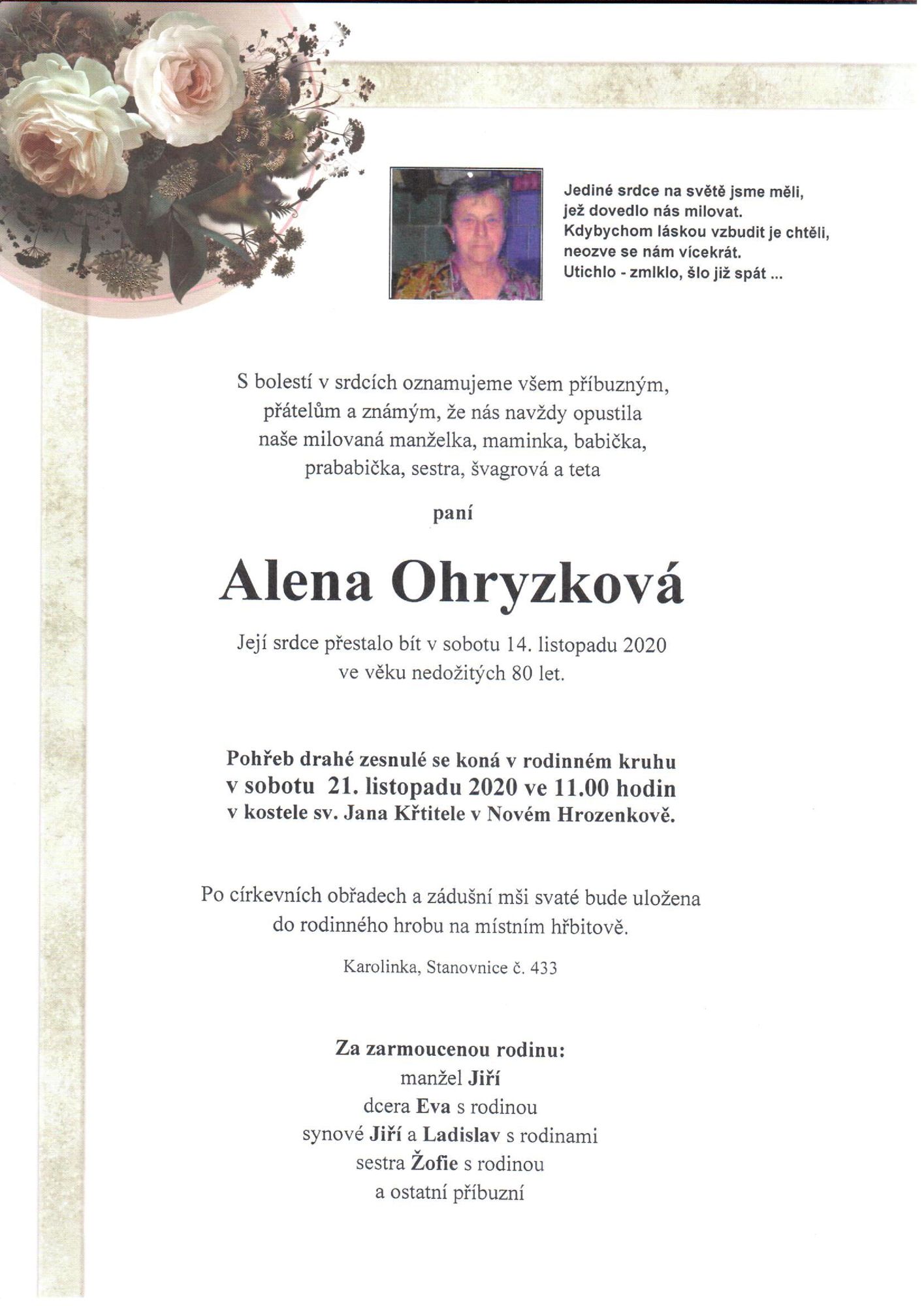 Alena Ohryzková