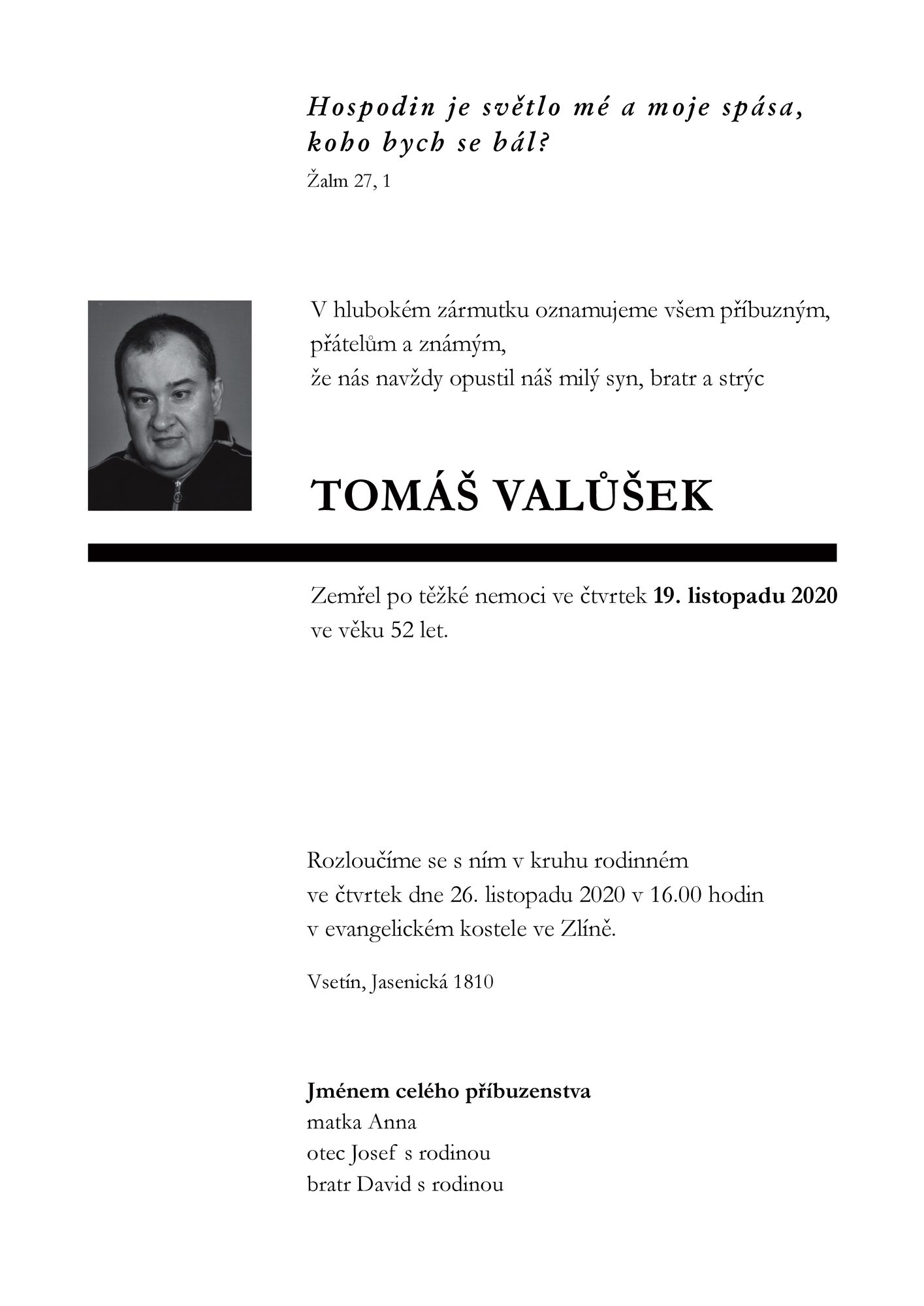Tomáš Valůšek