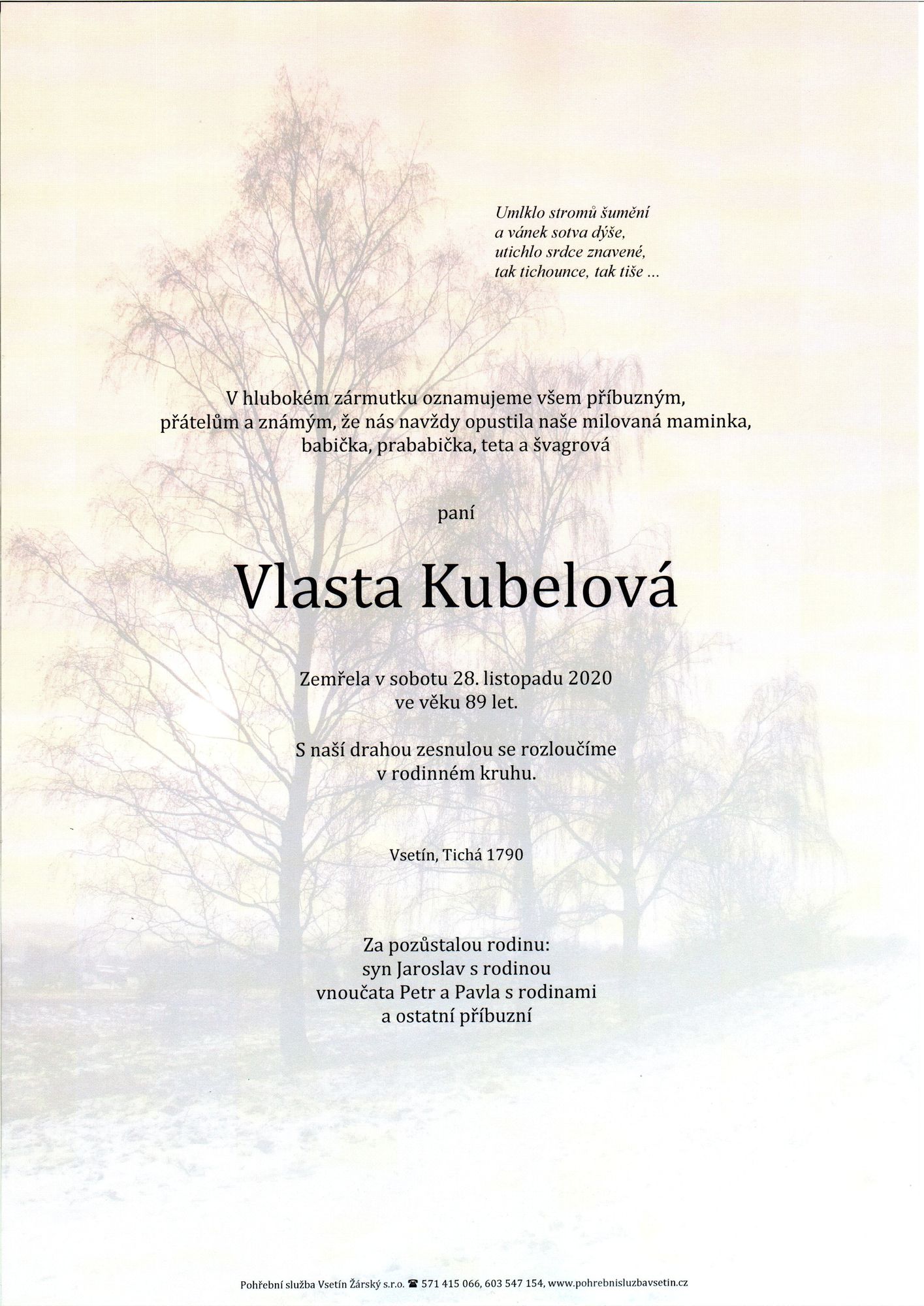 Vlasta Kubelová