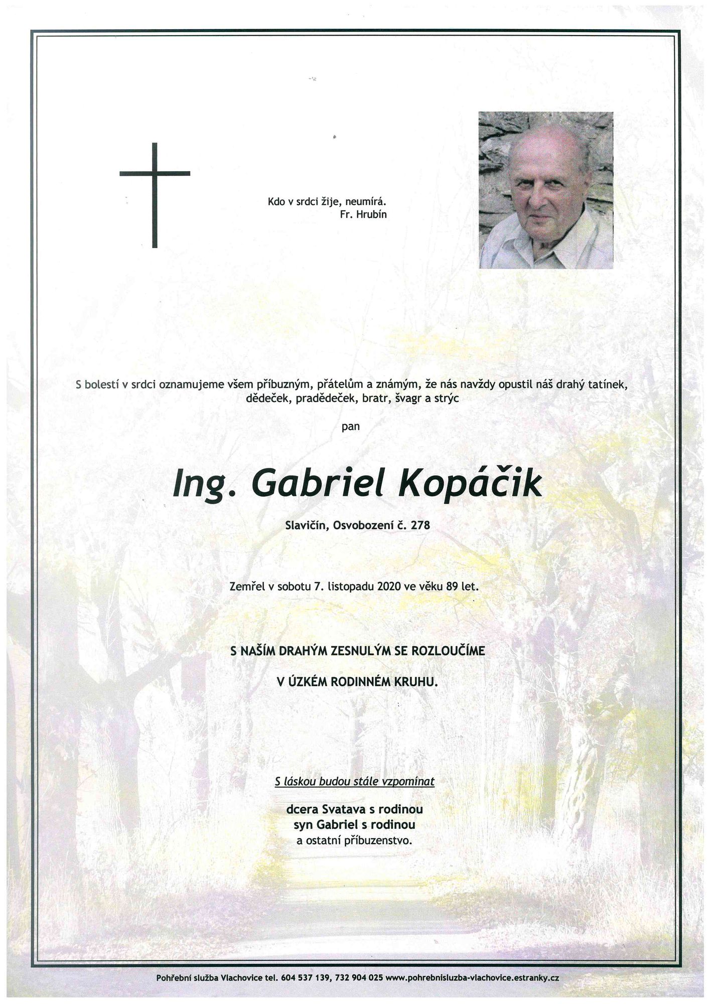 Ing. Gabriel Kopáčik