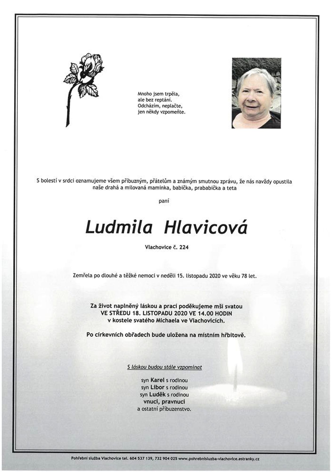 Ludmila Hlavicová