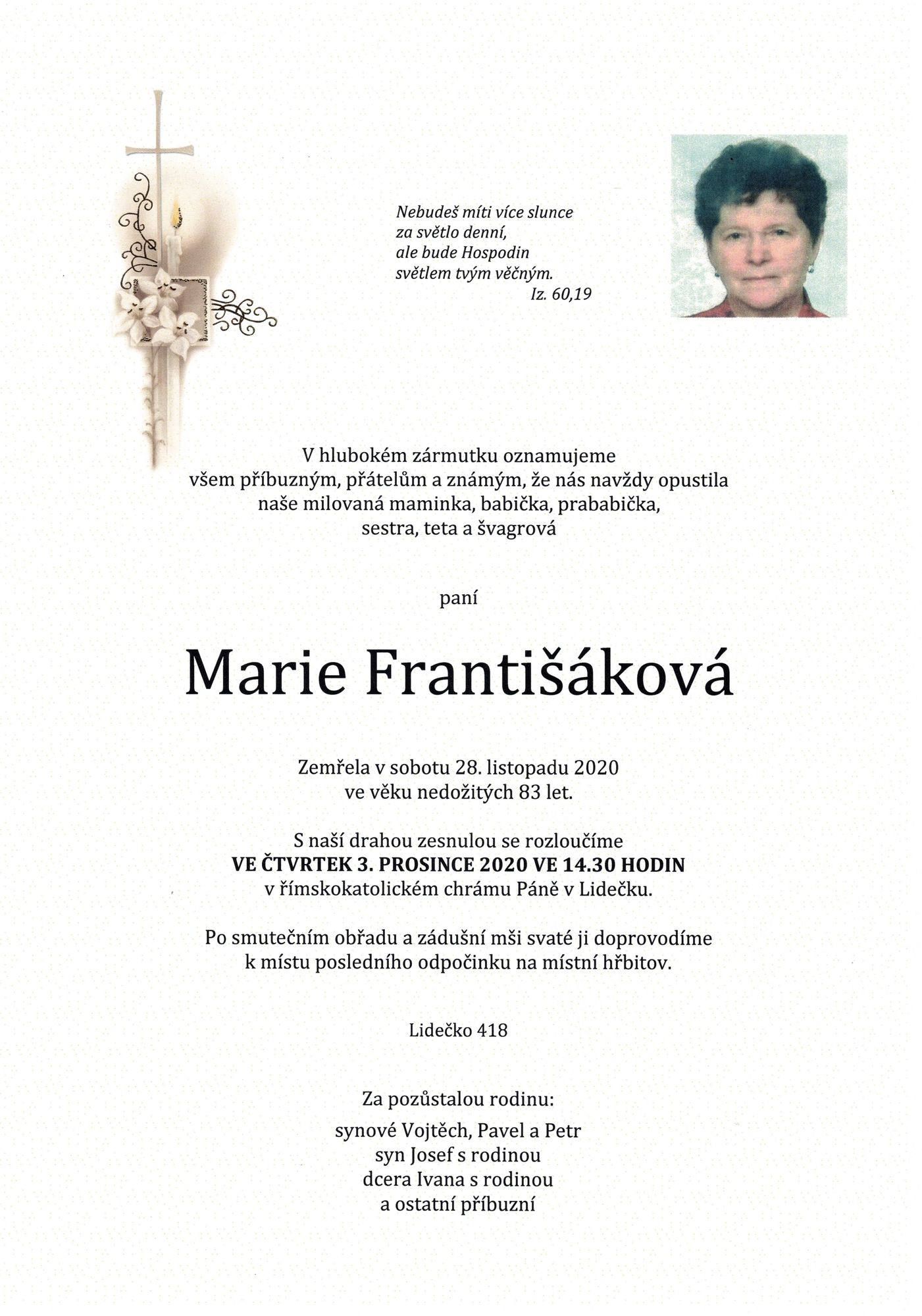 Marie Františáková