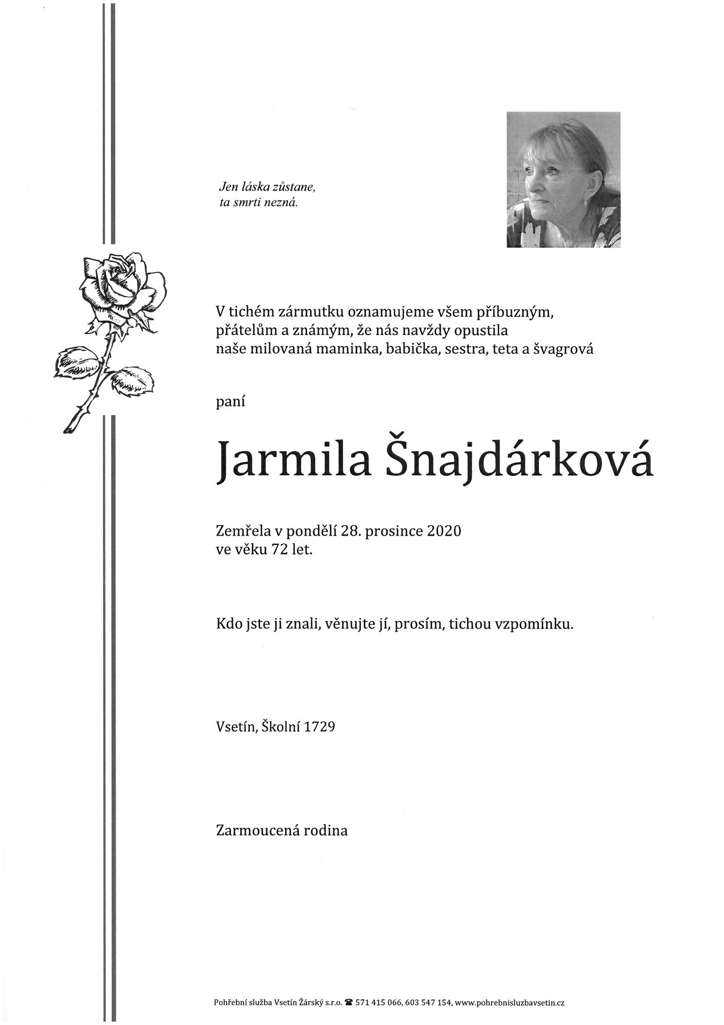 Jarmila Šnajdárková