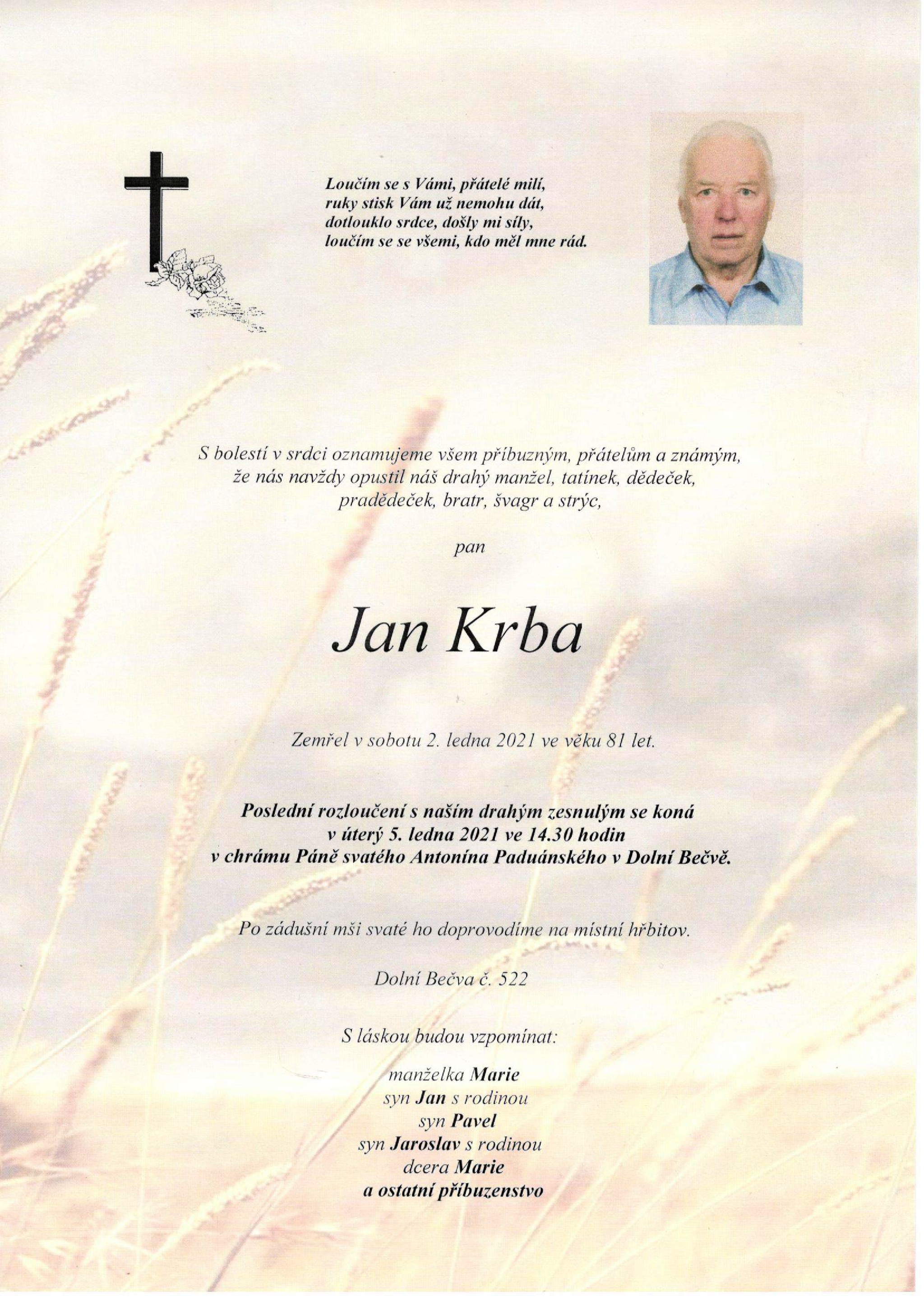 Jan Krba