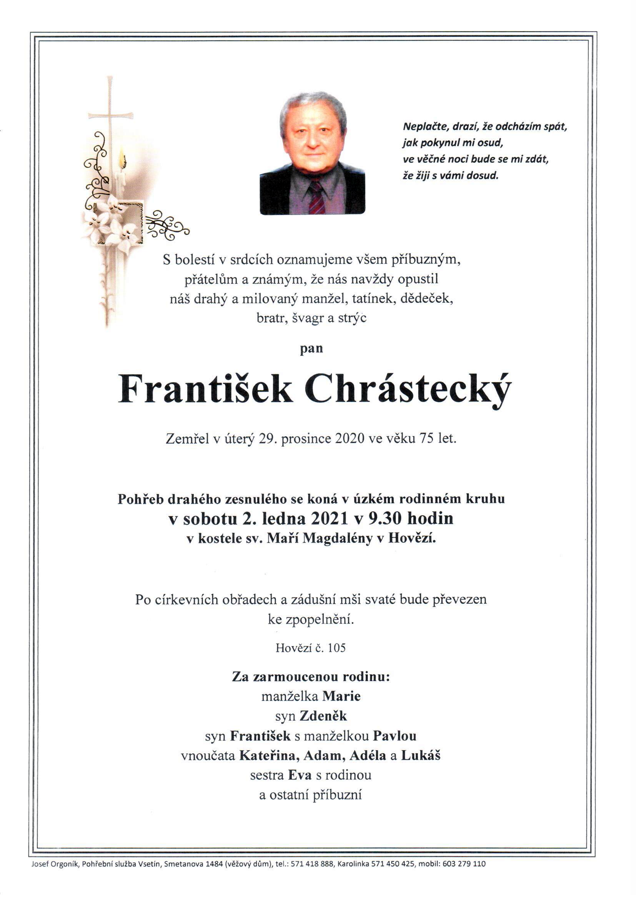 František Chrástecký