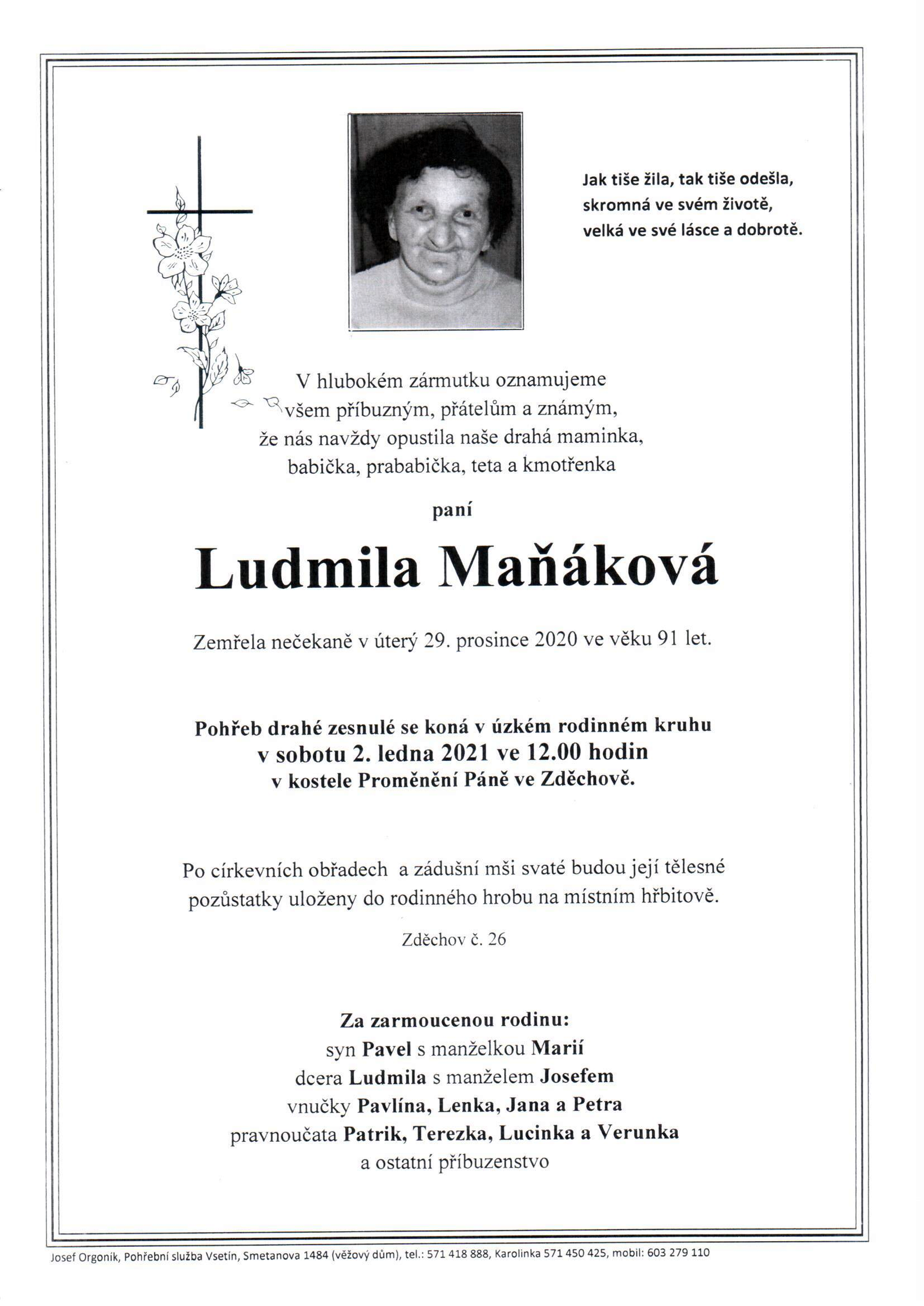 Ludmila Maňáková
