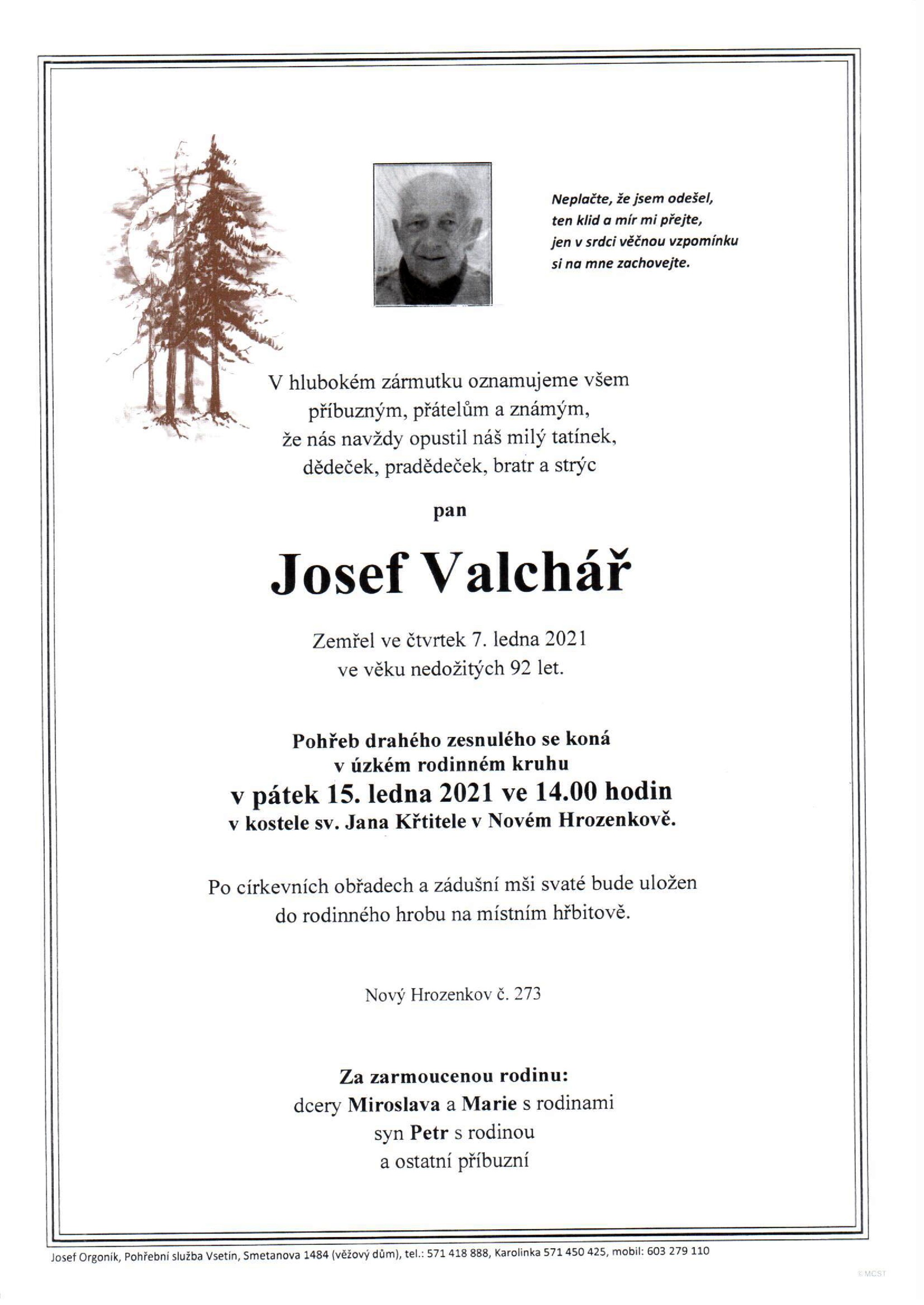 Josef Valchář