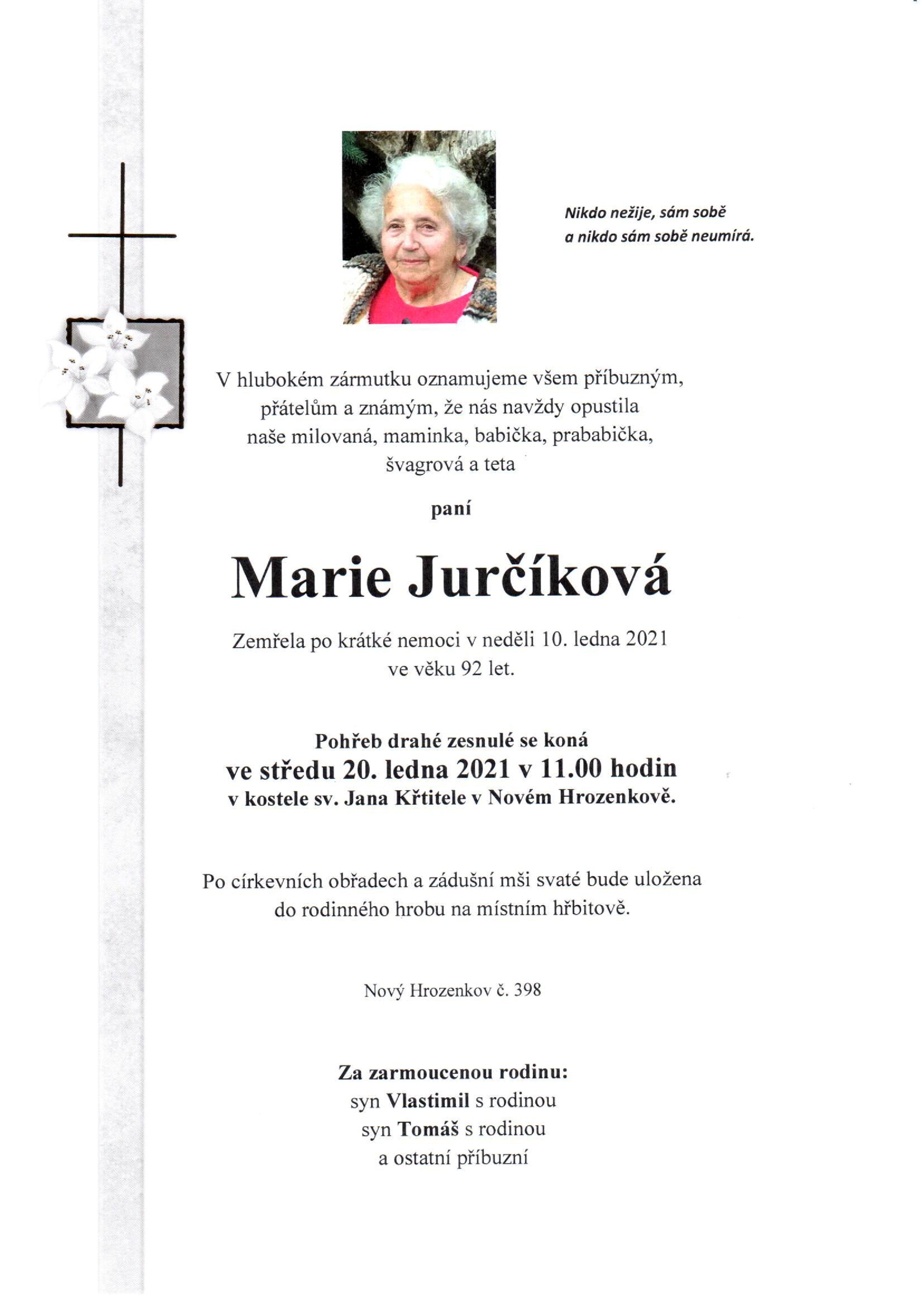 Marie Jurčíková