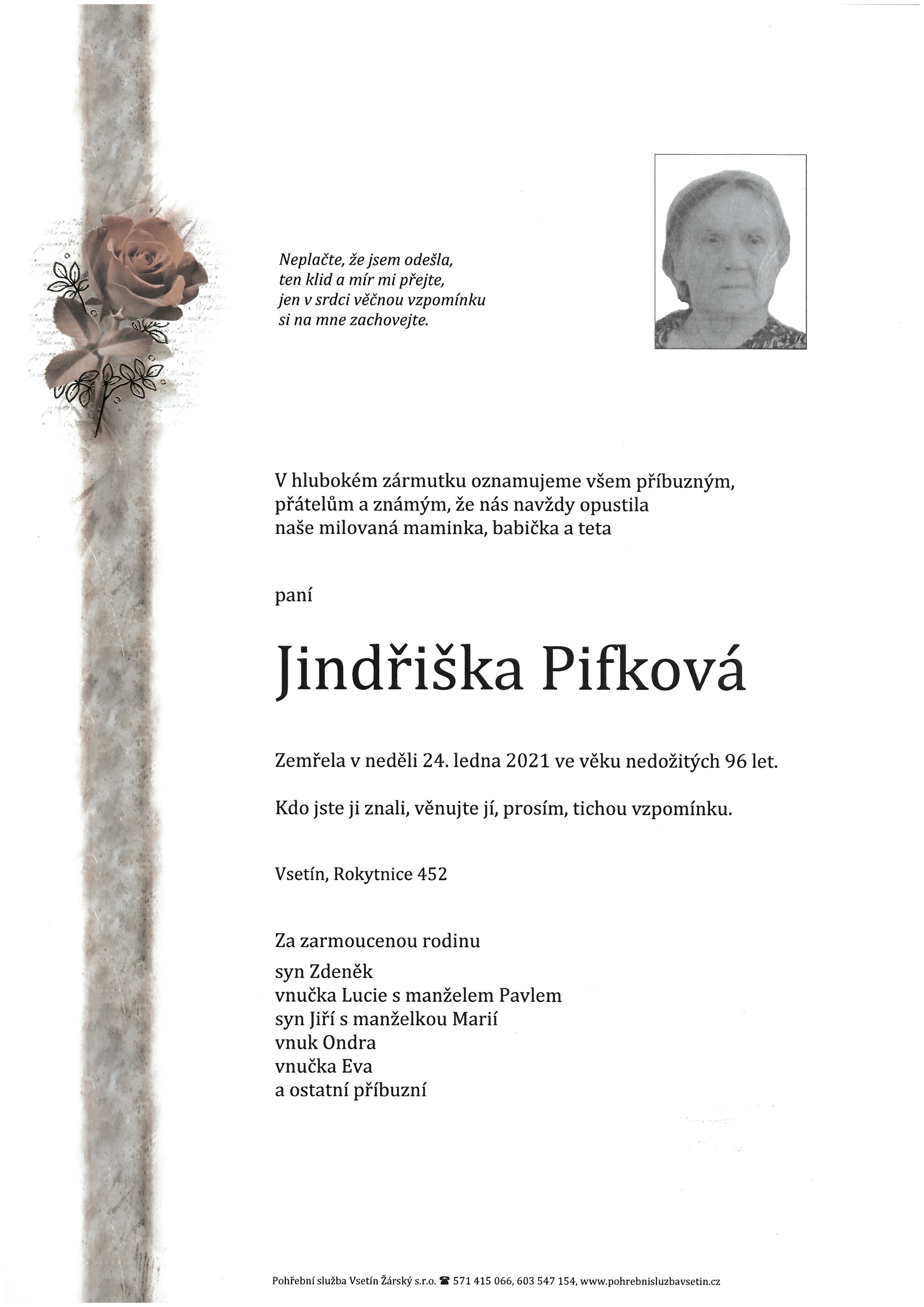 Jindřiška Pifková