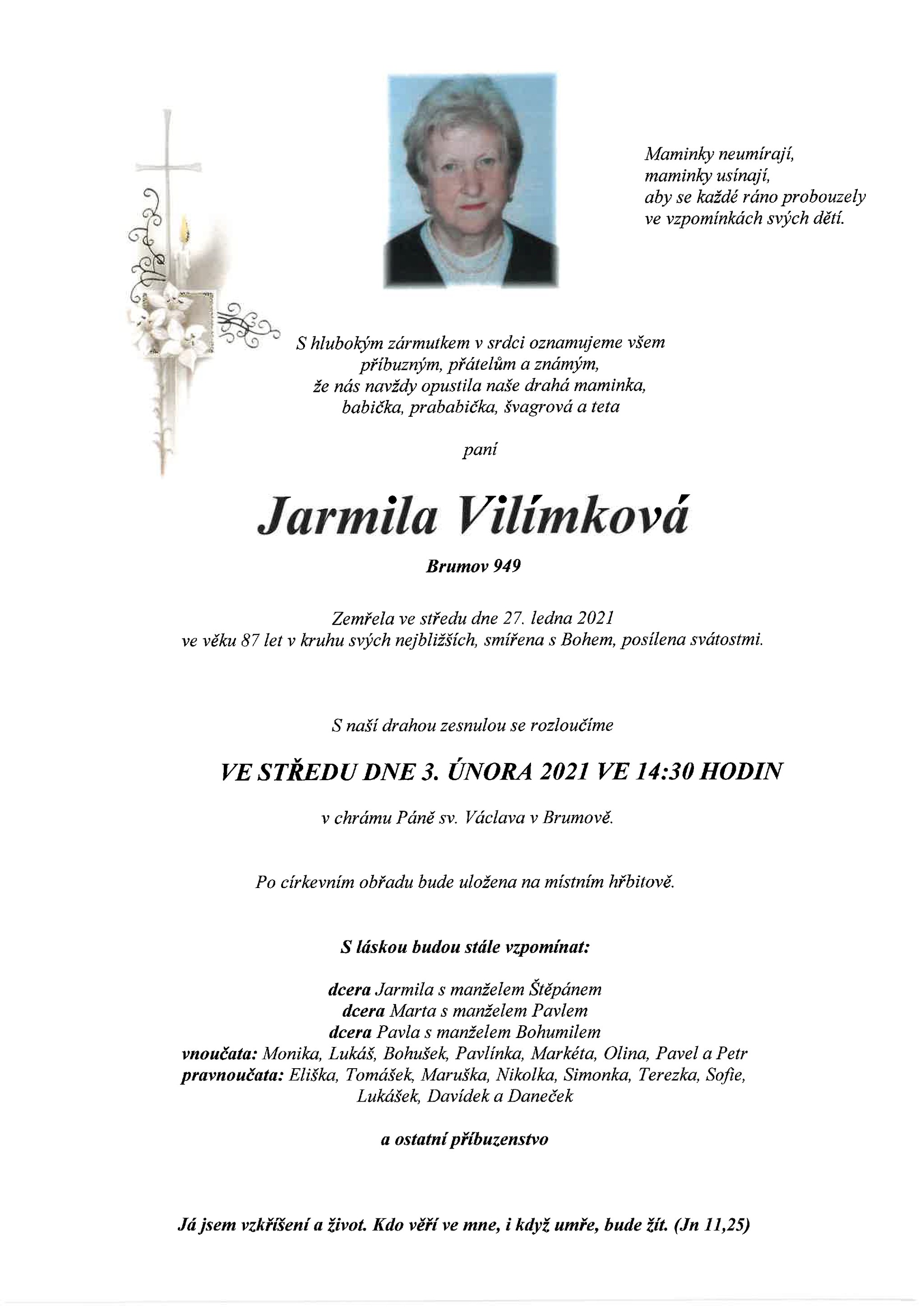 Jarmila Vilímková