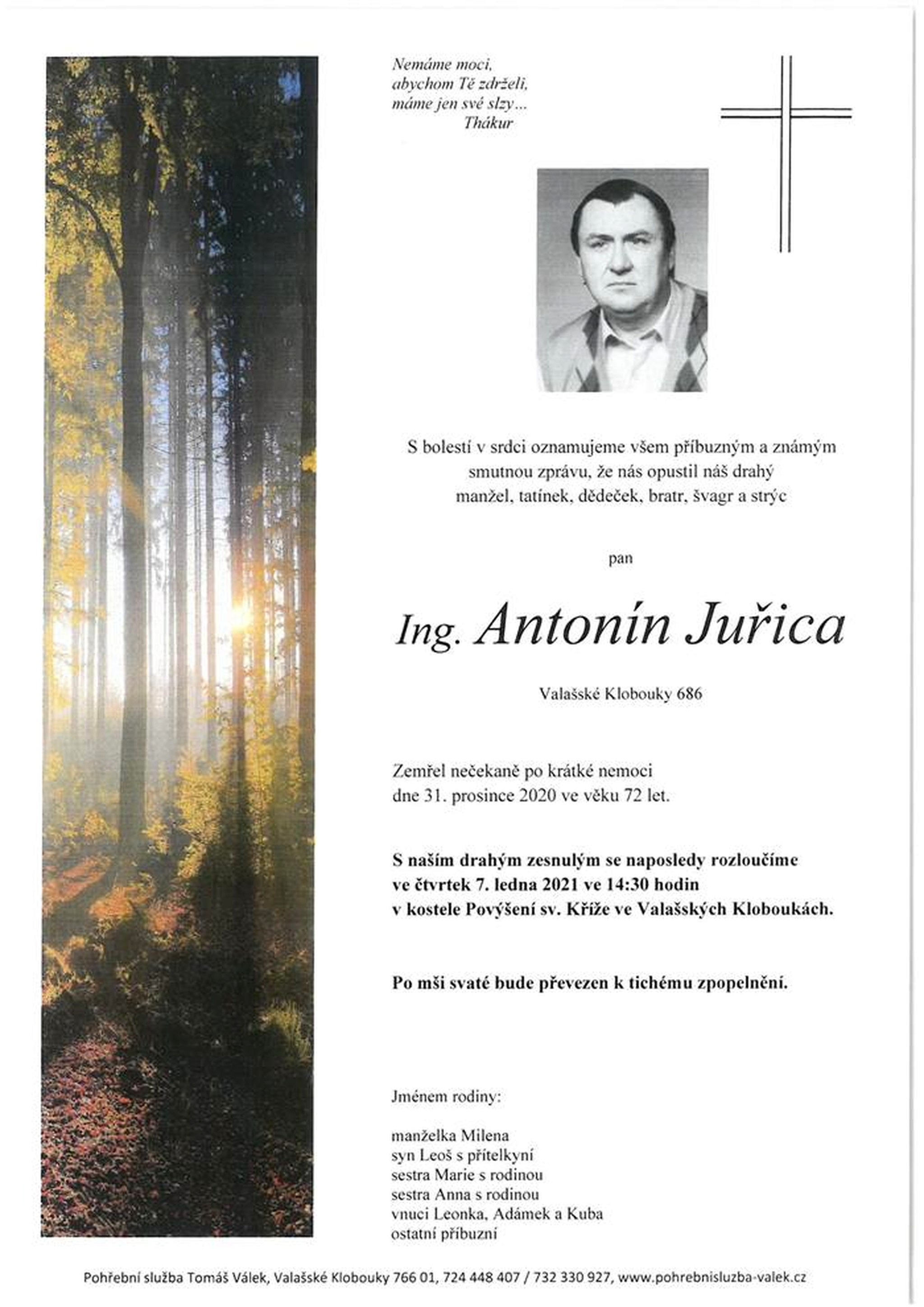 Ing. Antonín Juřica