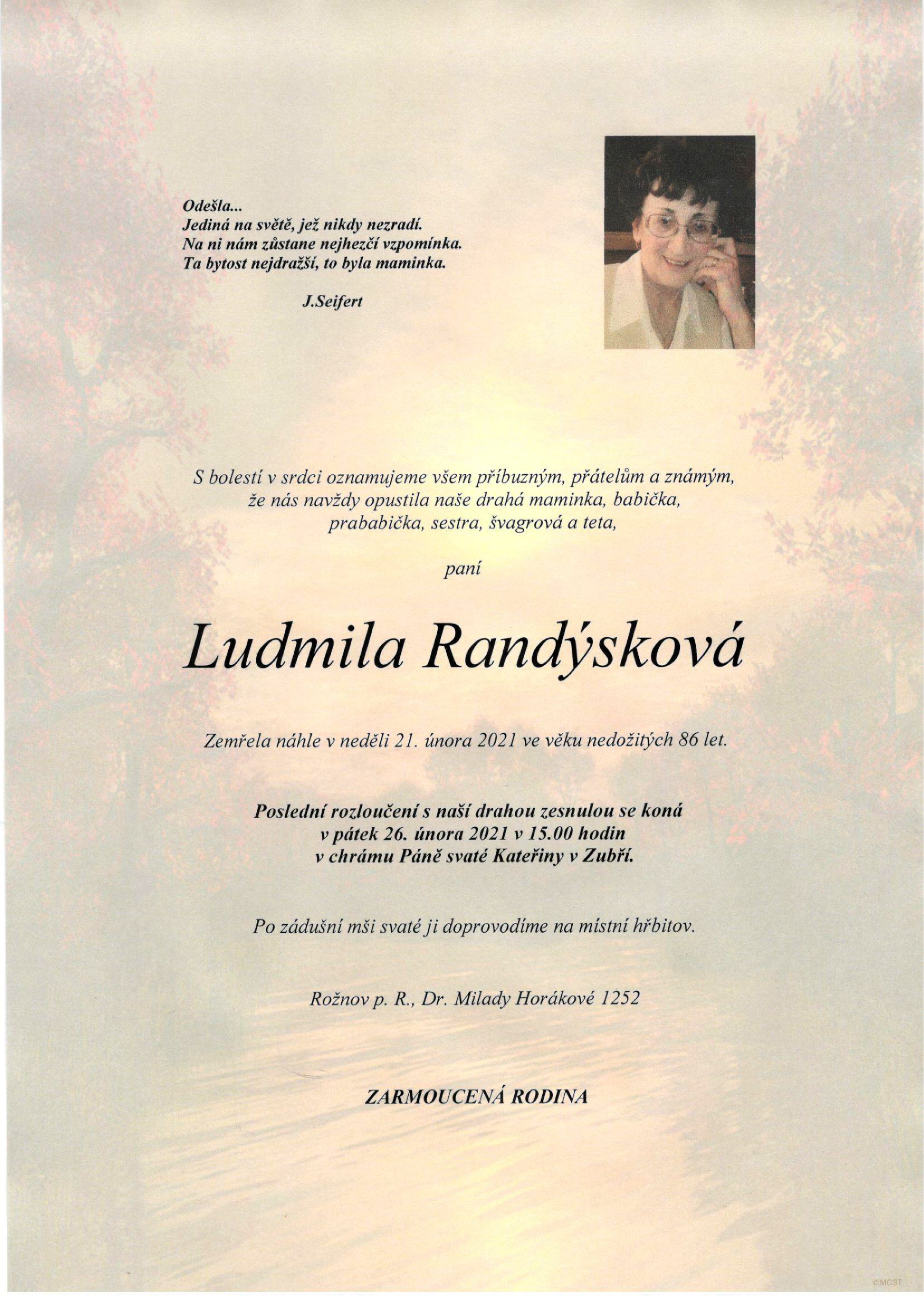 Ludmila Randýsková