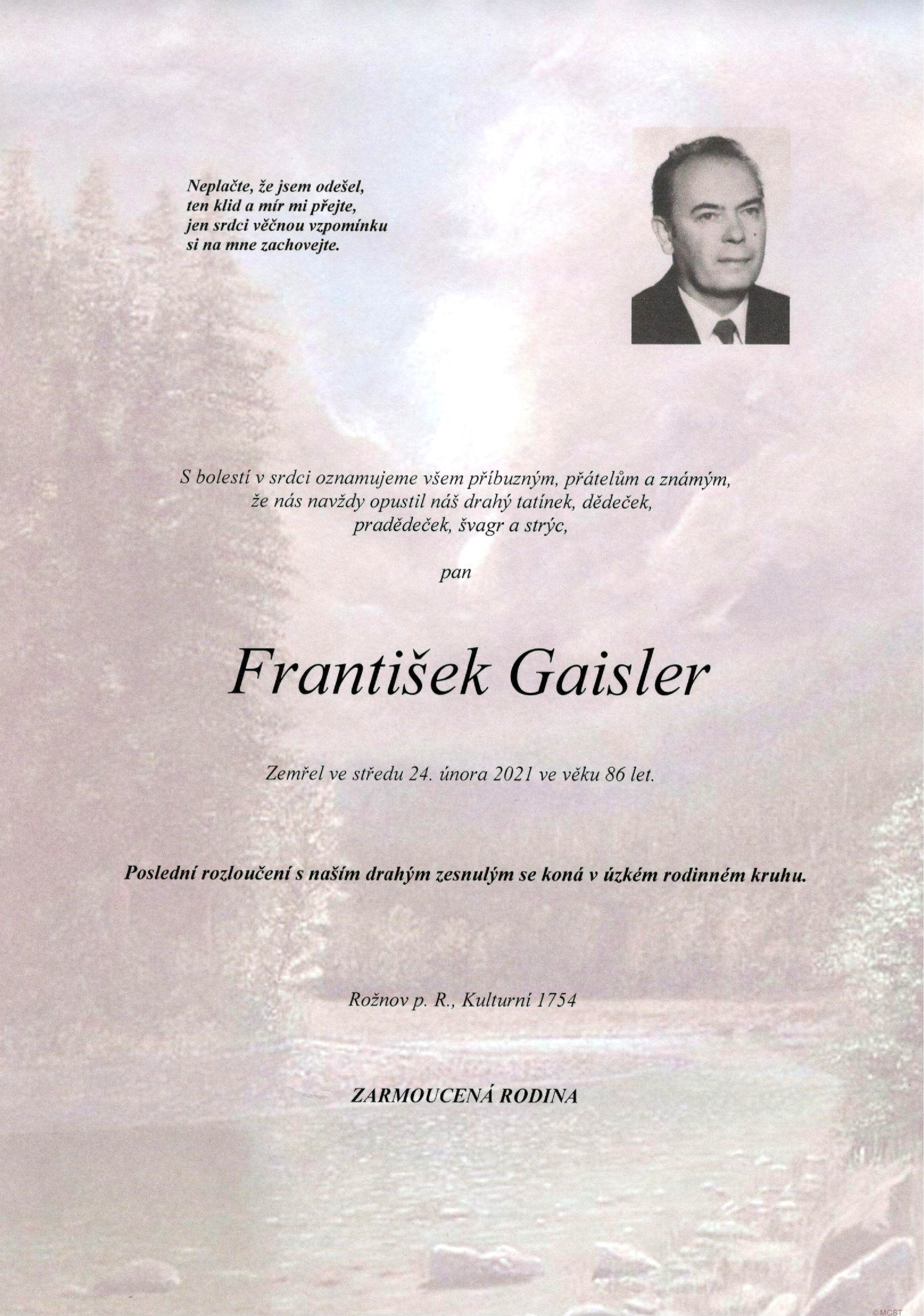 František Gaisler