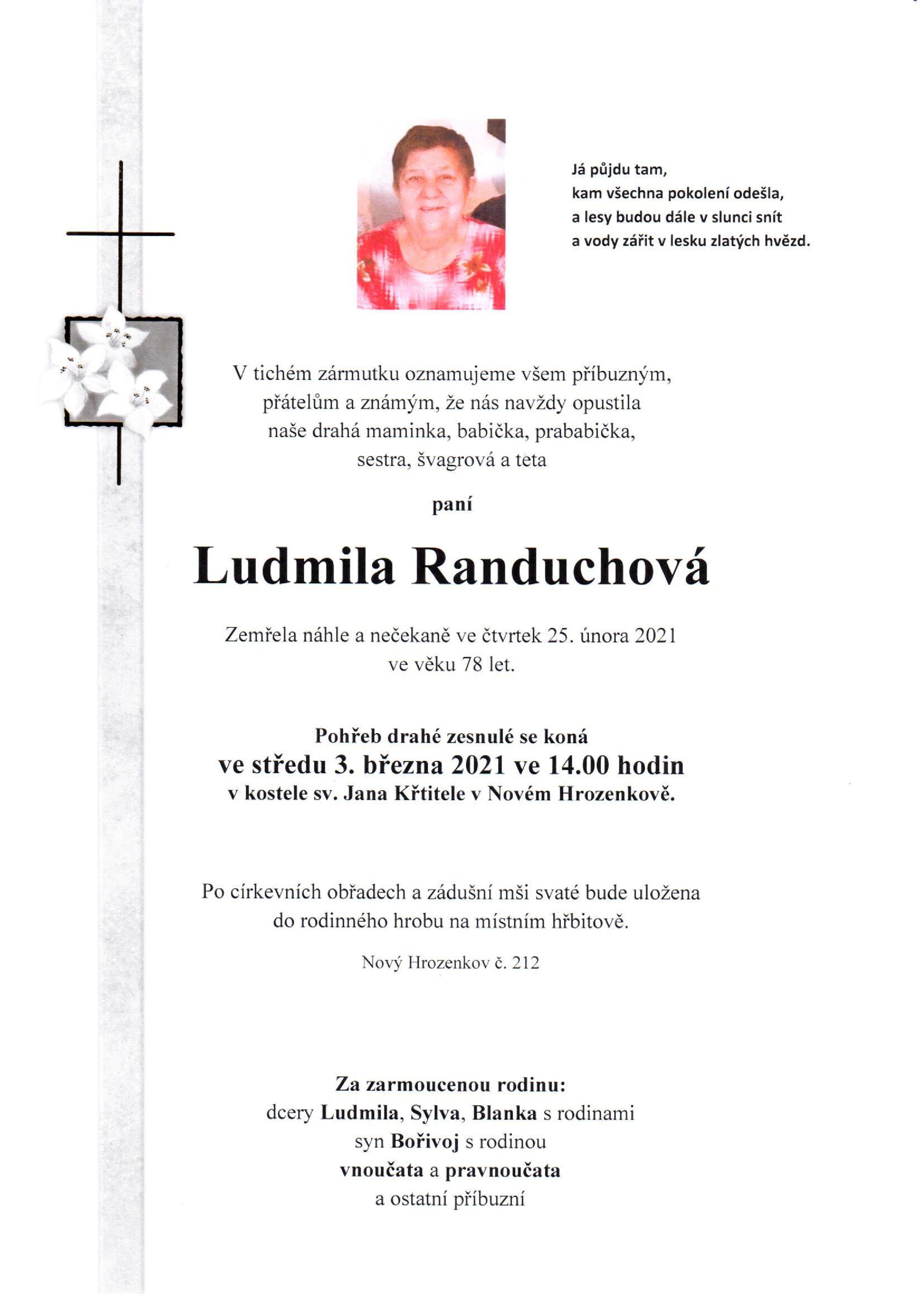 Ludmila Randuchová