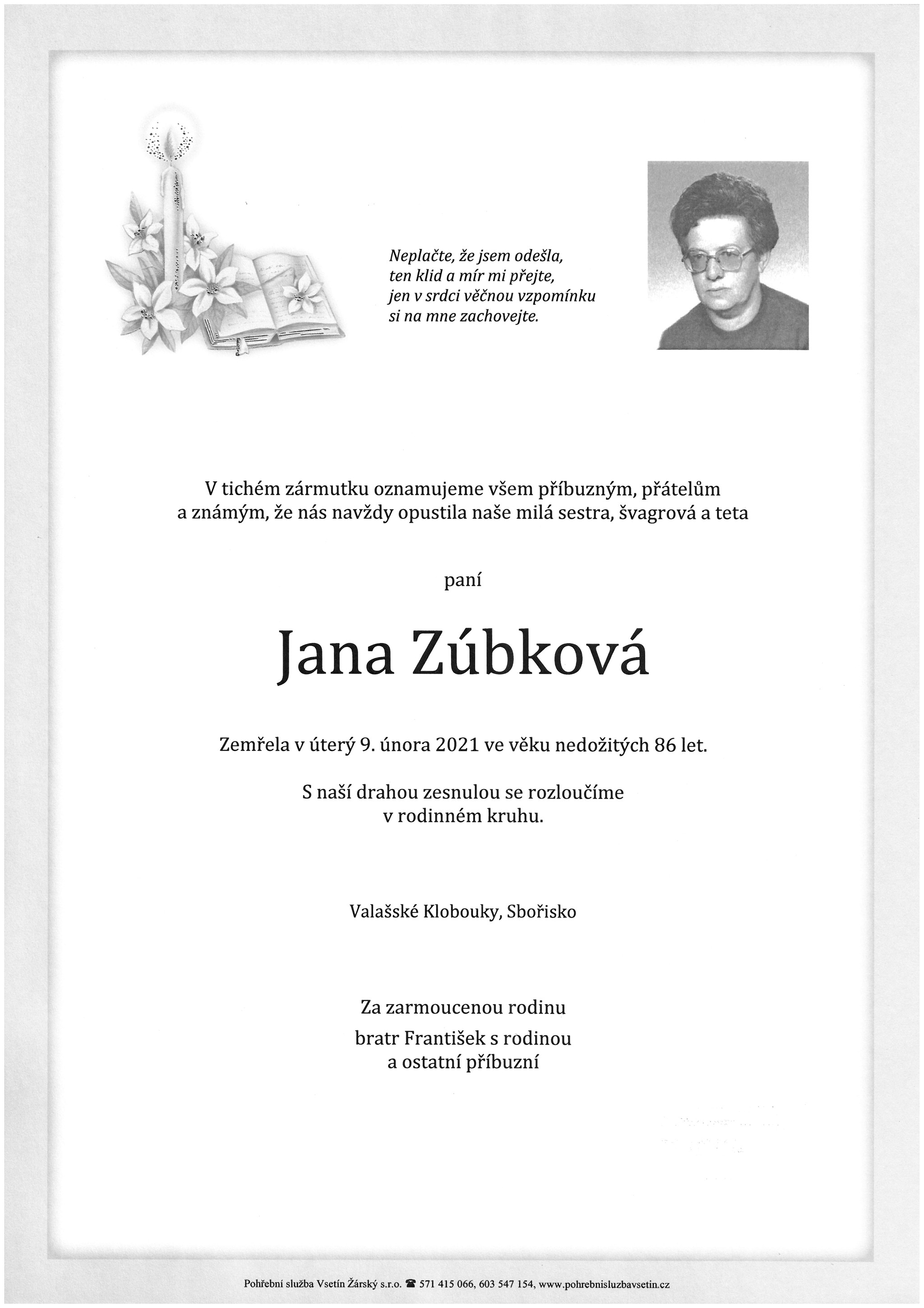 Jana Zúbková
