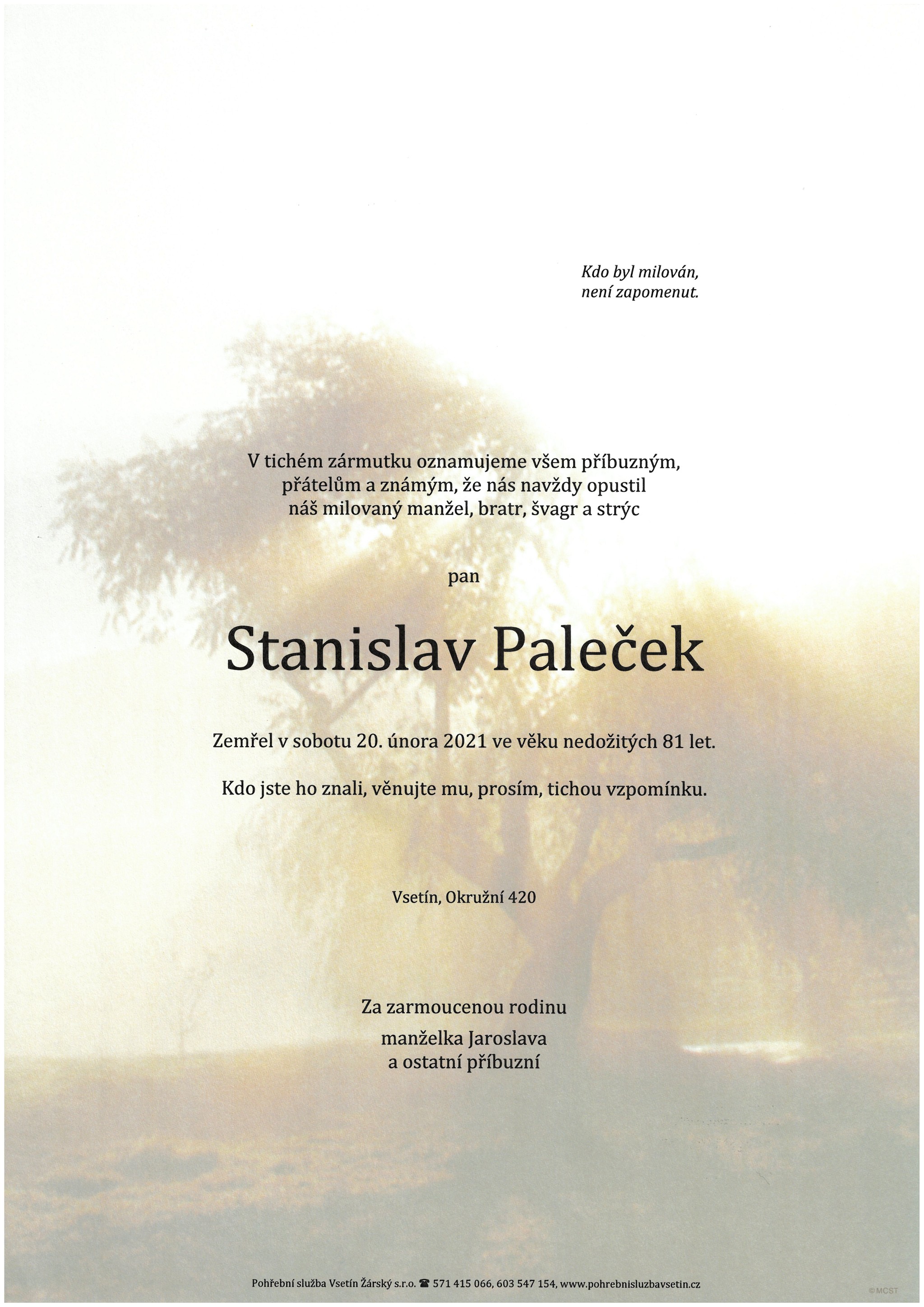 Stanislav Paleček