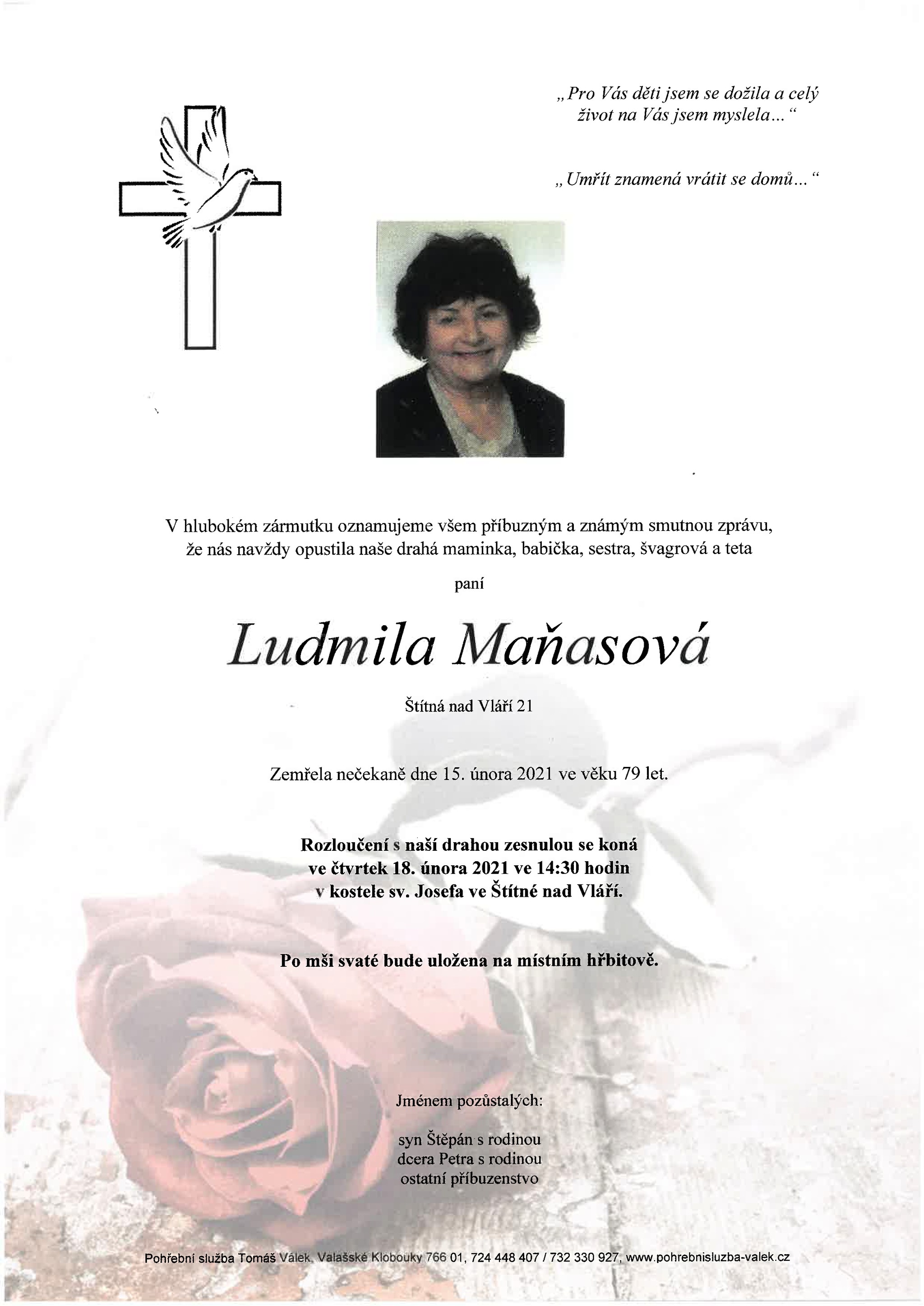 Ludmila Maňasová