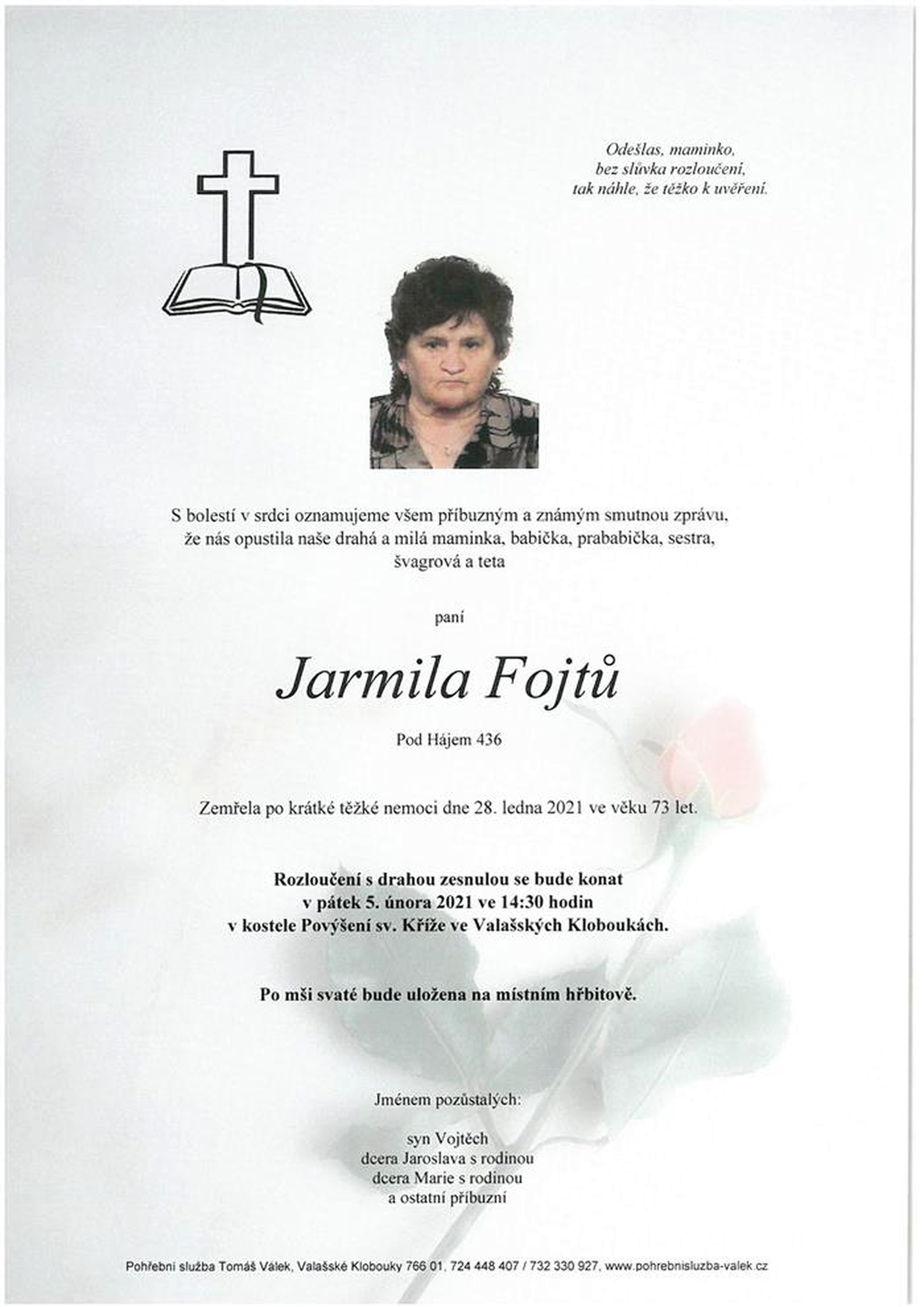 Jarmila Fojtů