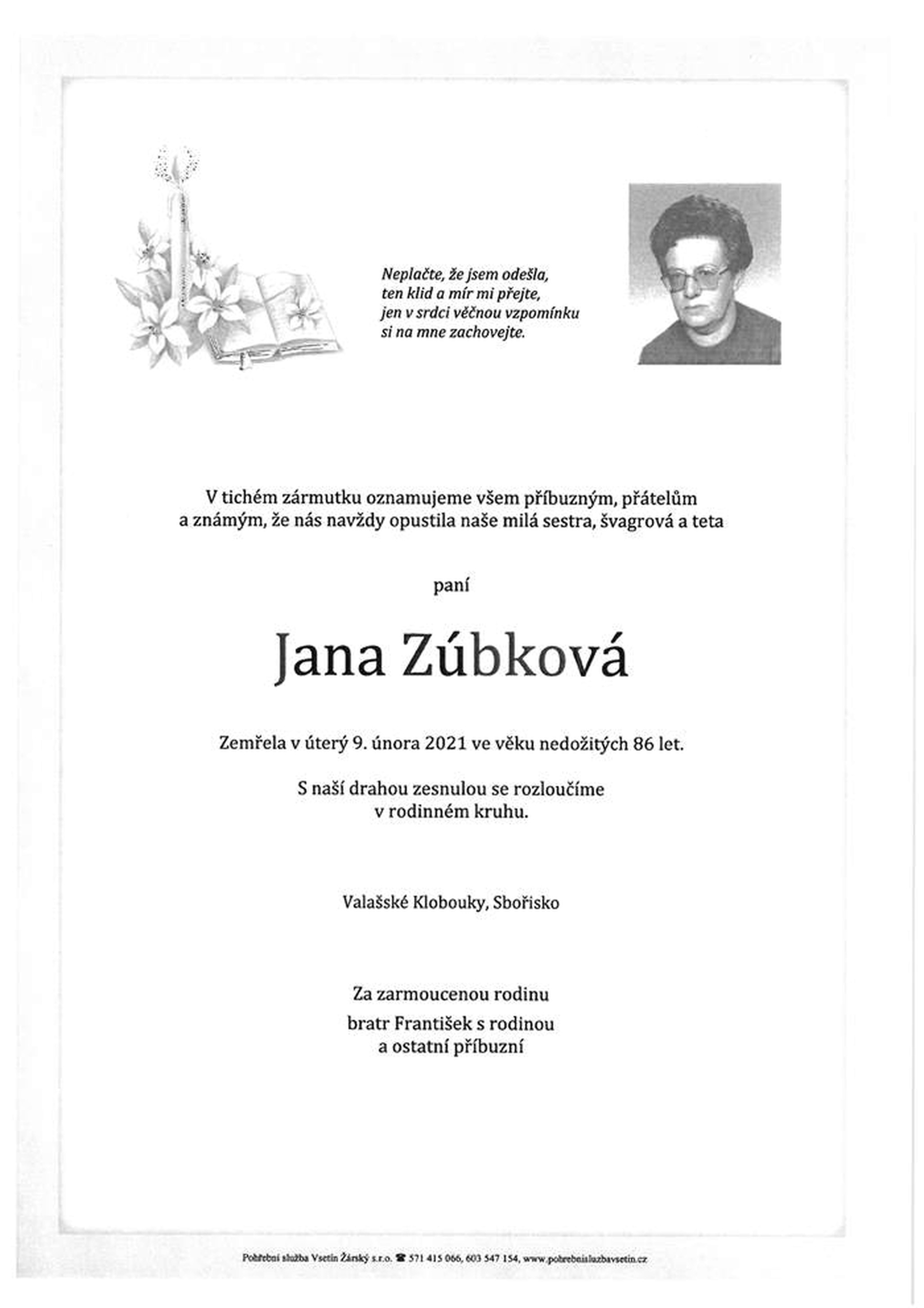 Jana Zúbková