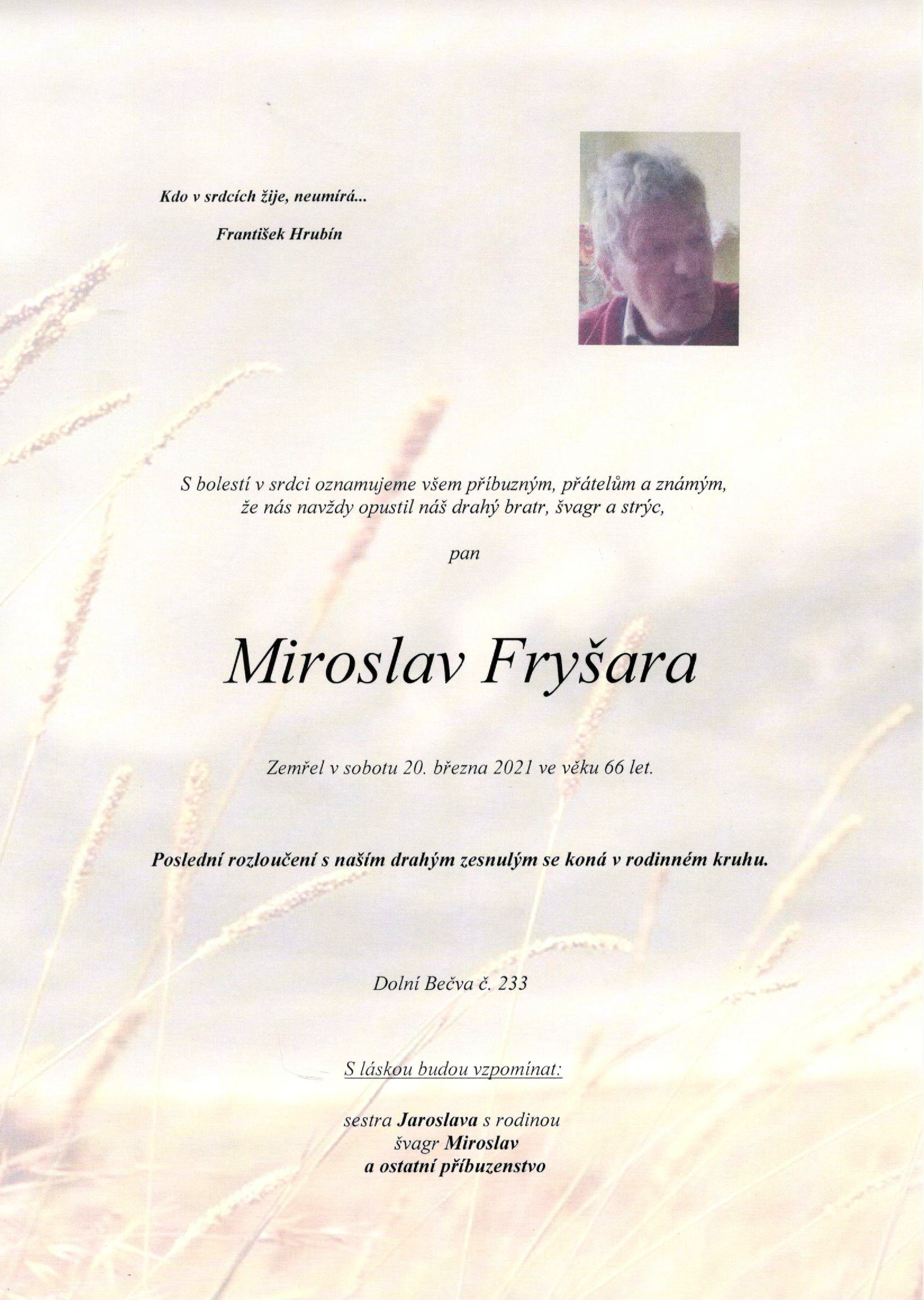 Miroslav Fryšara
