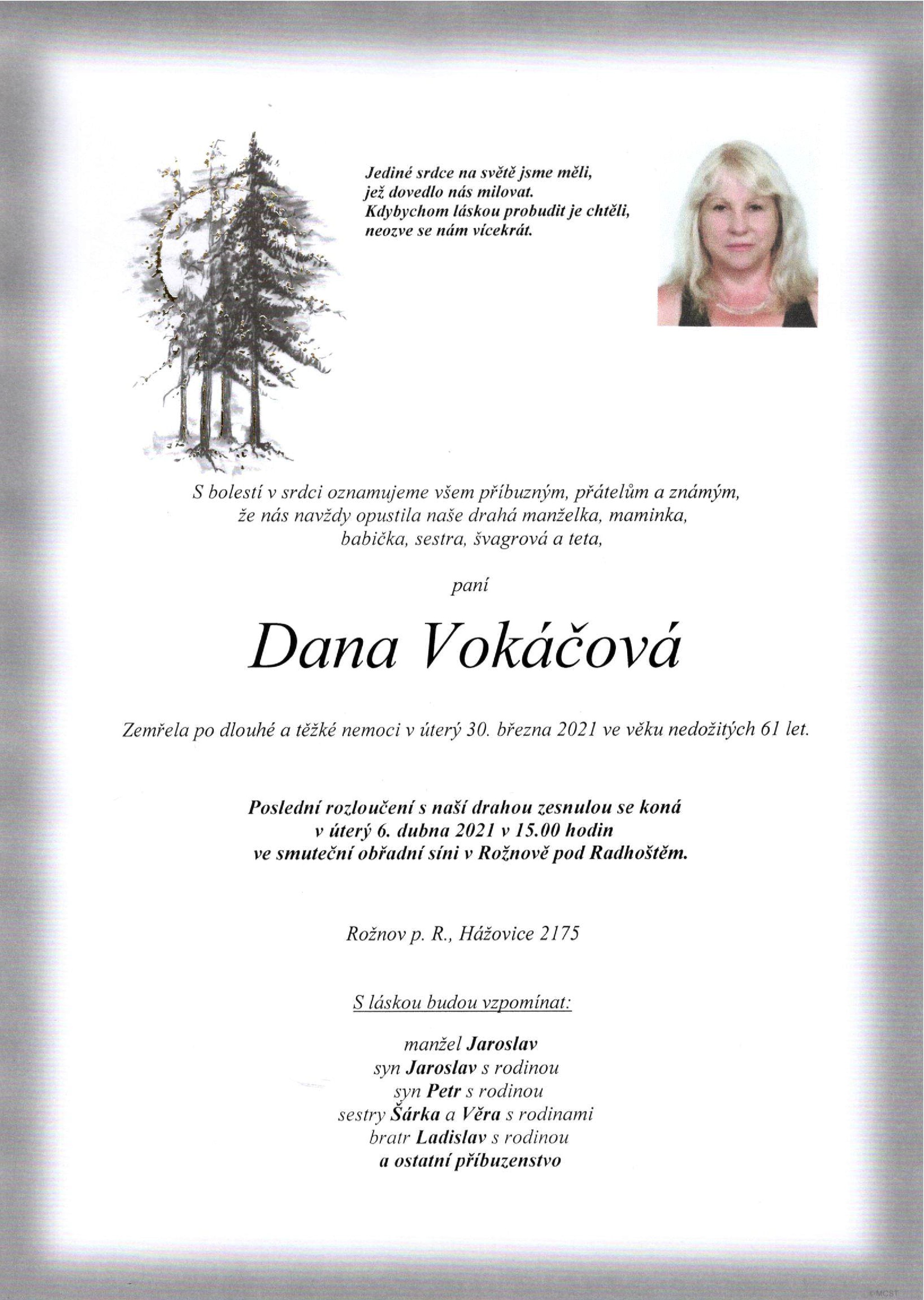 Dana Vokáčová