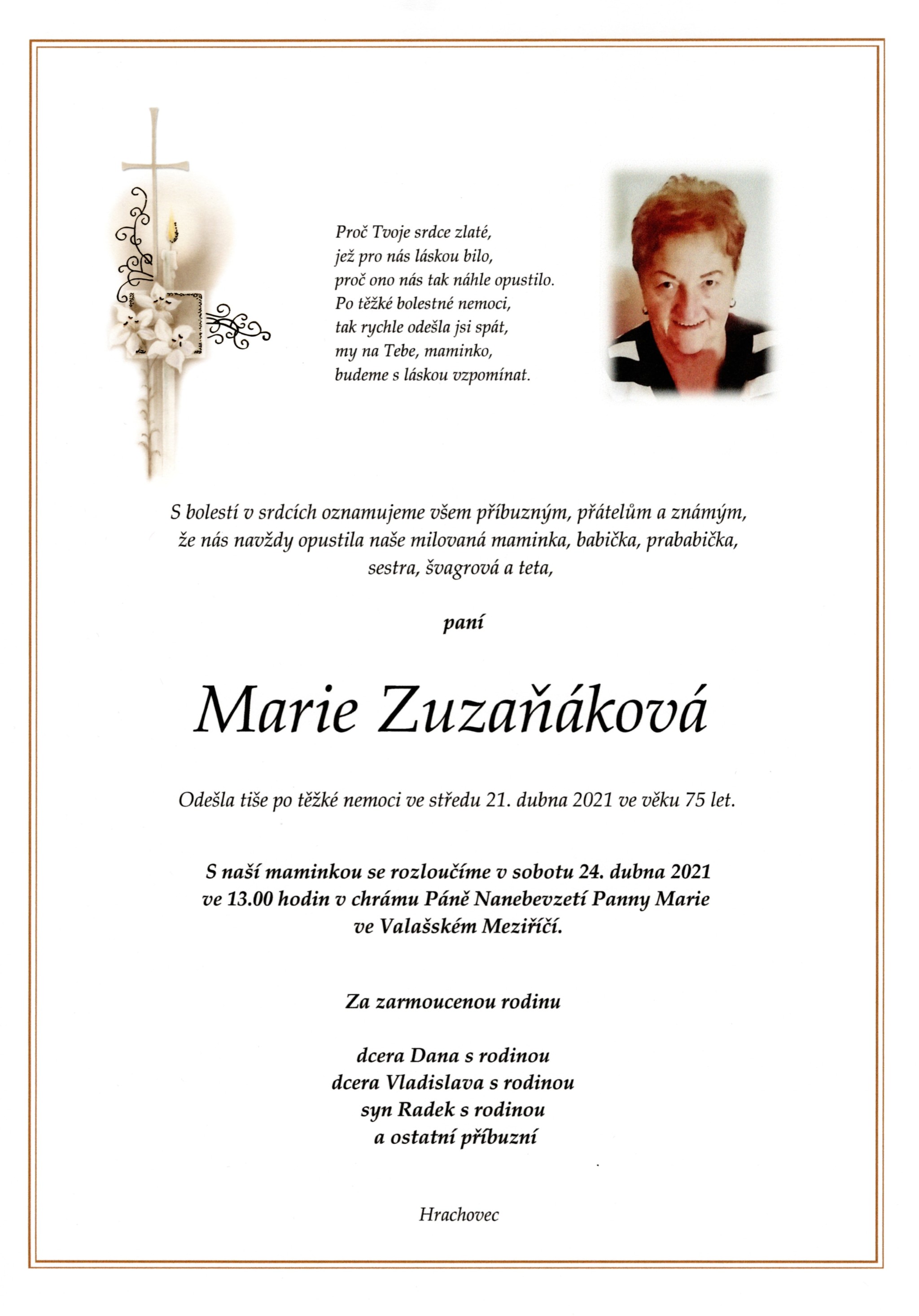 Marie Zuzaňáková