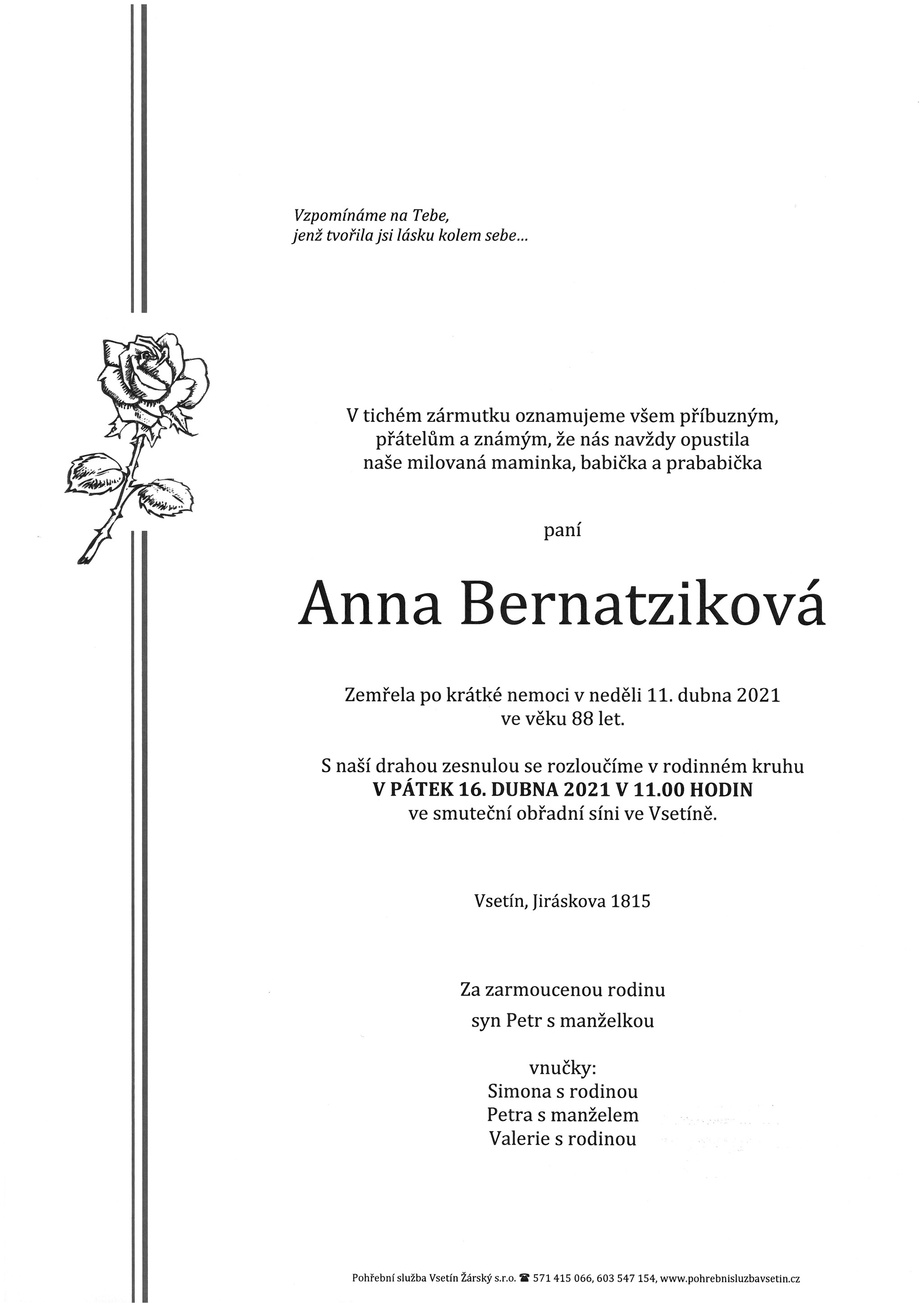 Anna Bernatziková