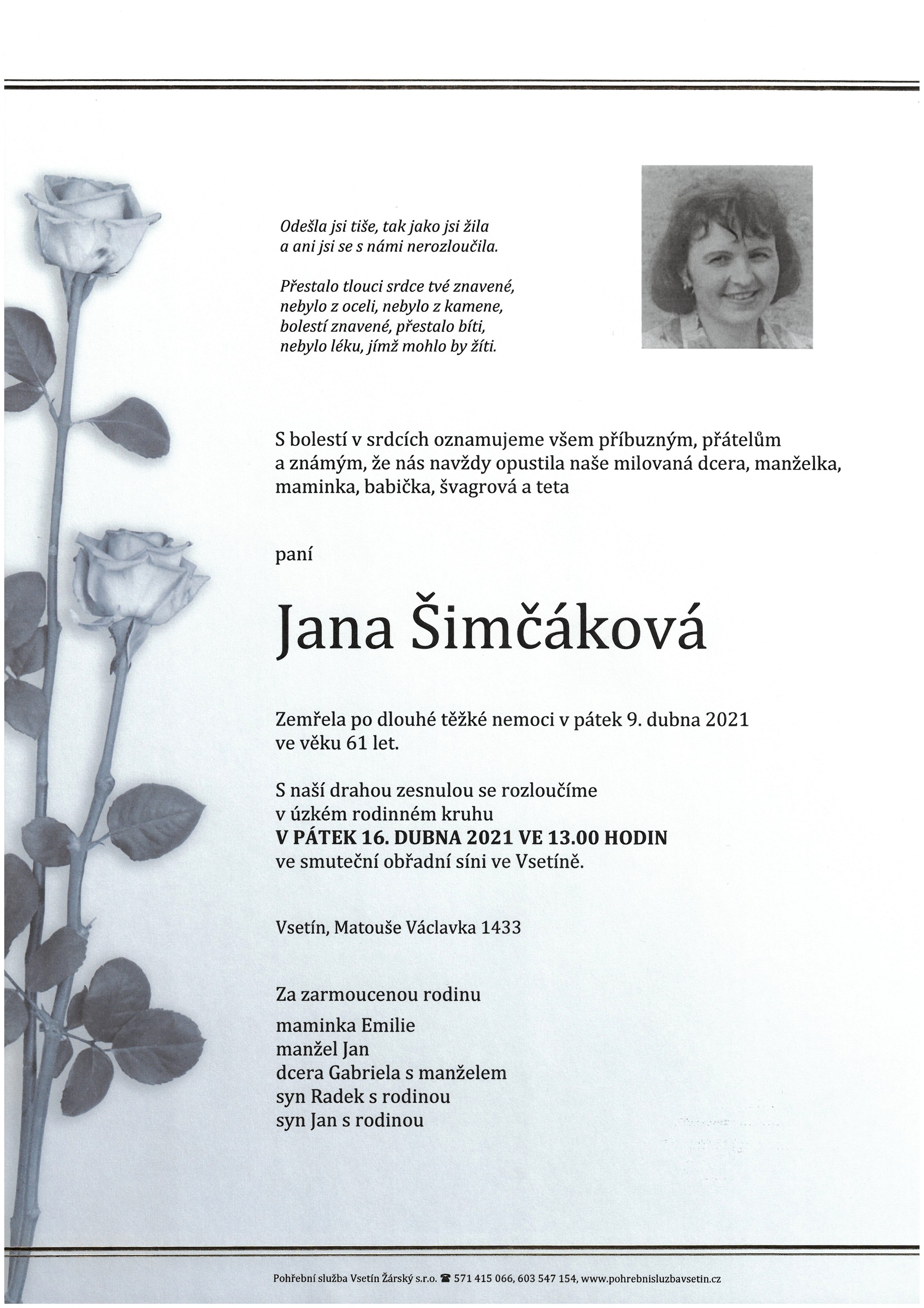Jana Šimčáková