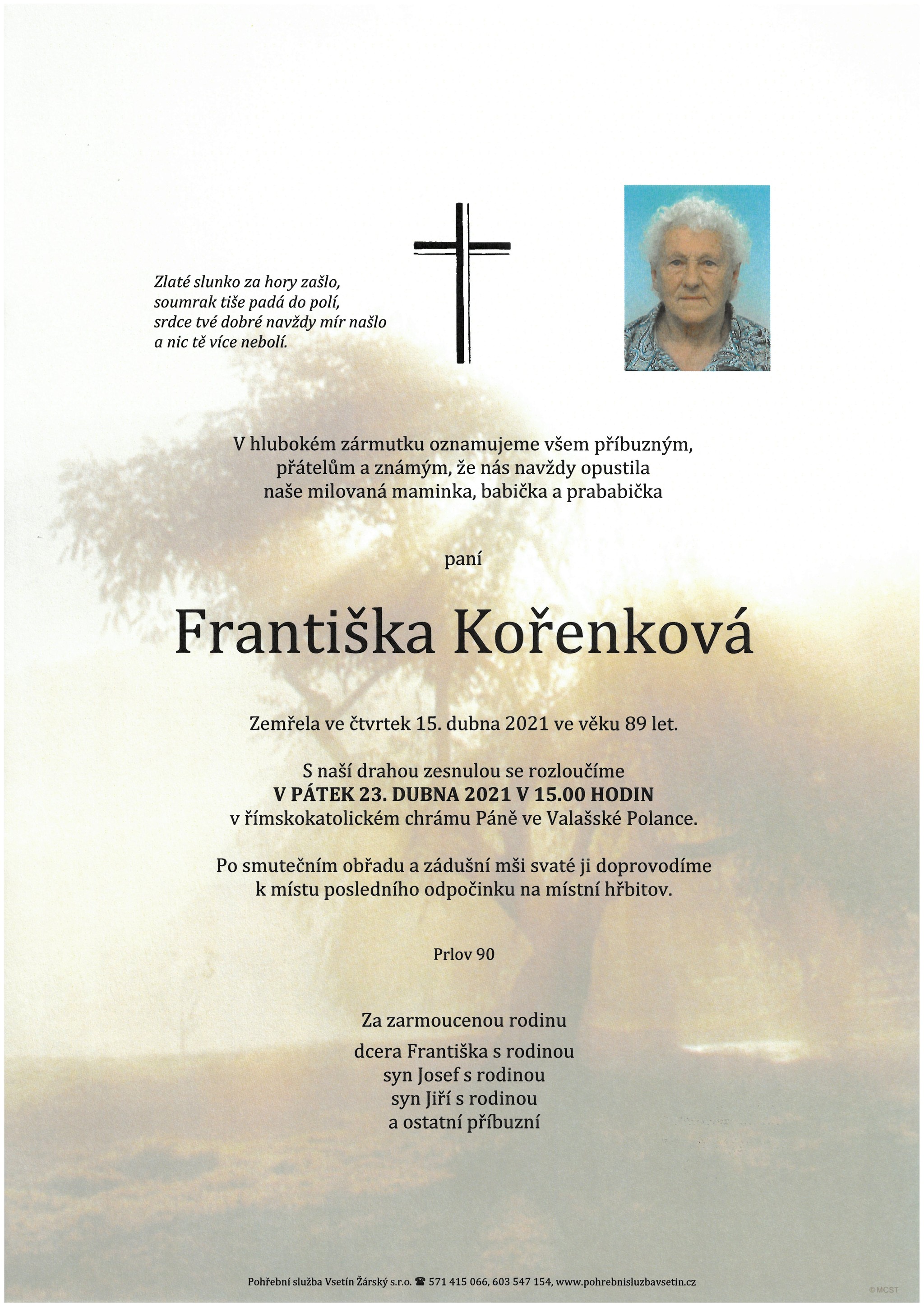Františka Kořenková