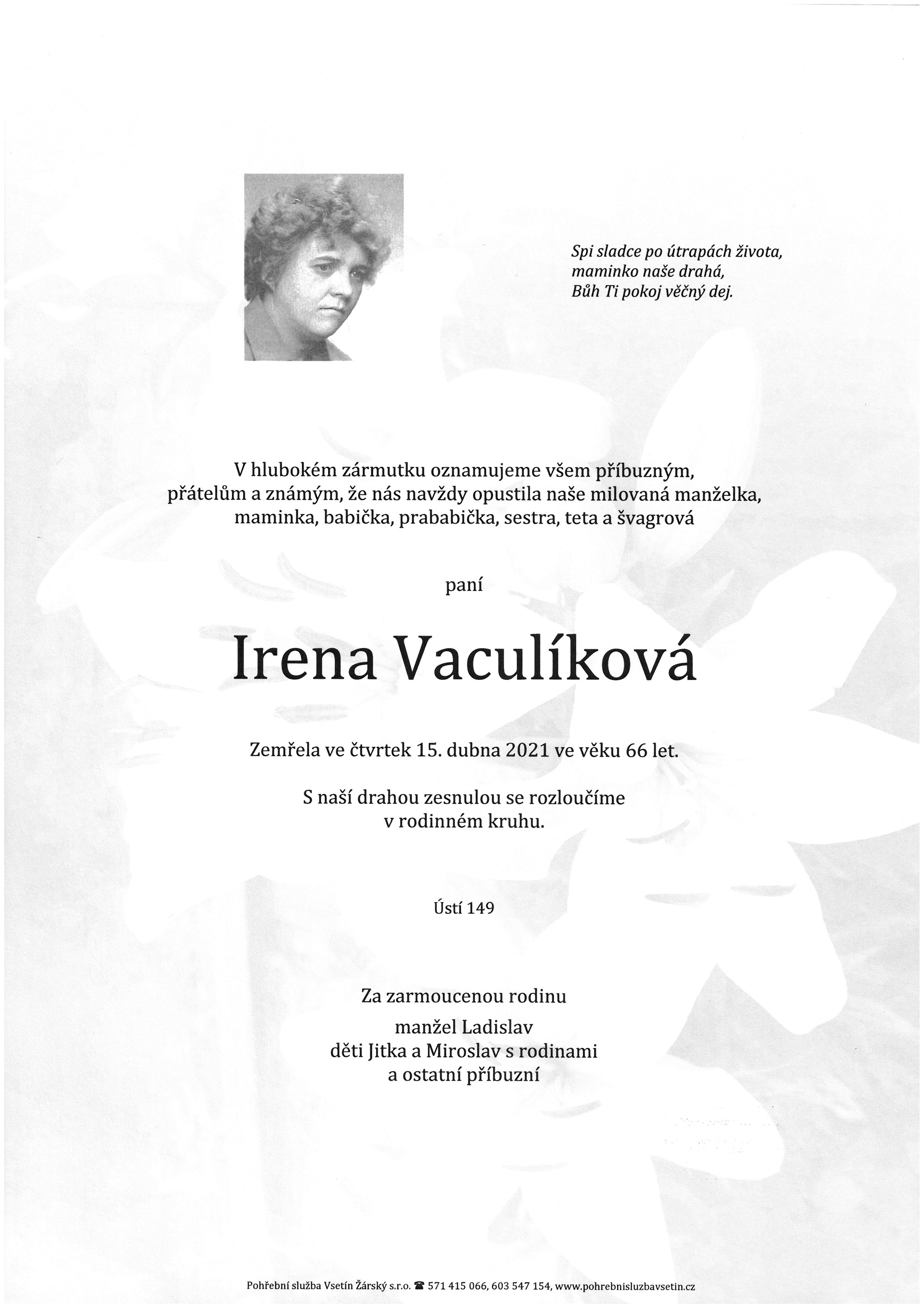 Irena Vaculíková