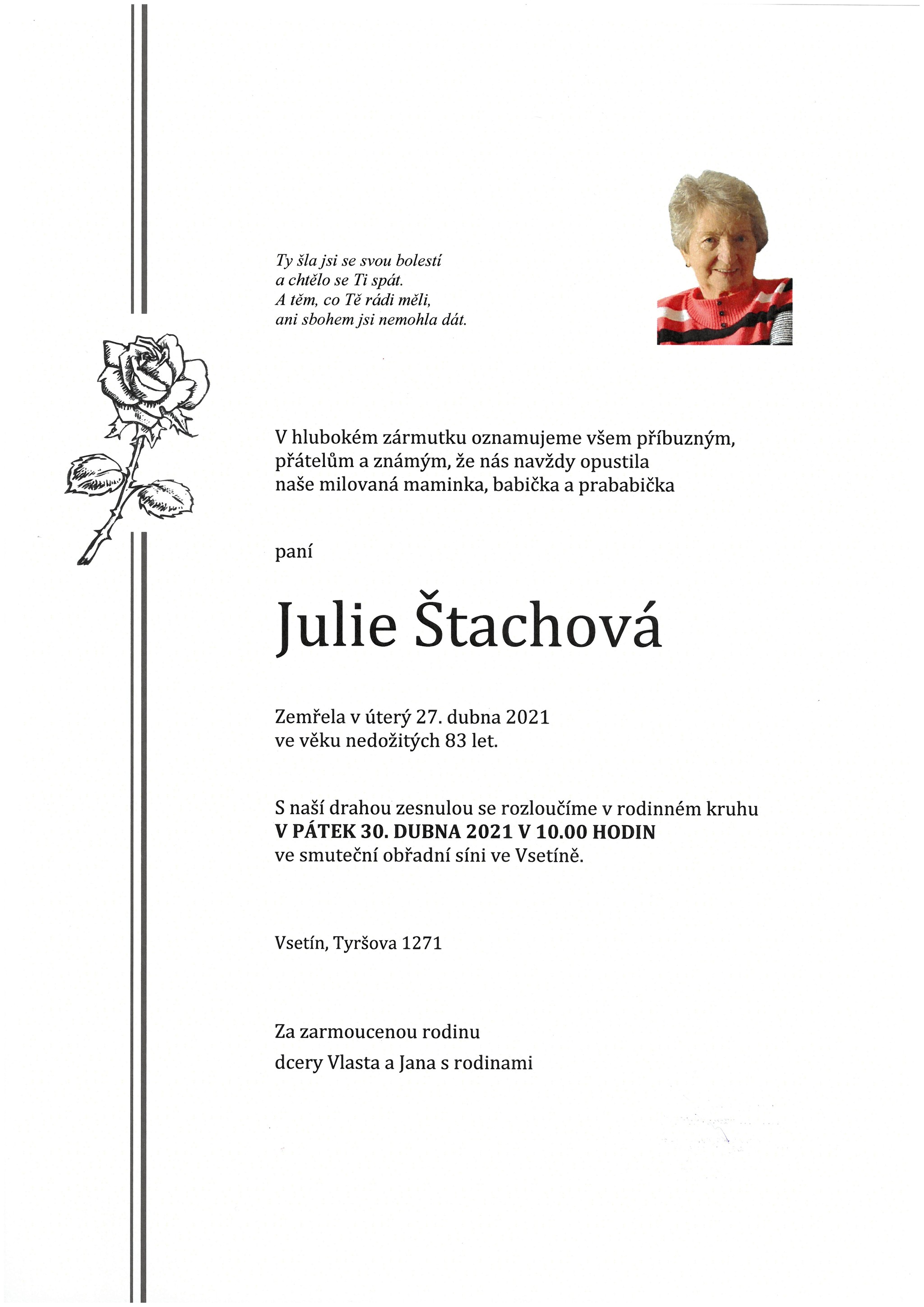 Julie Štachová