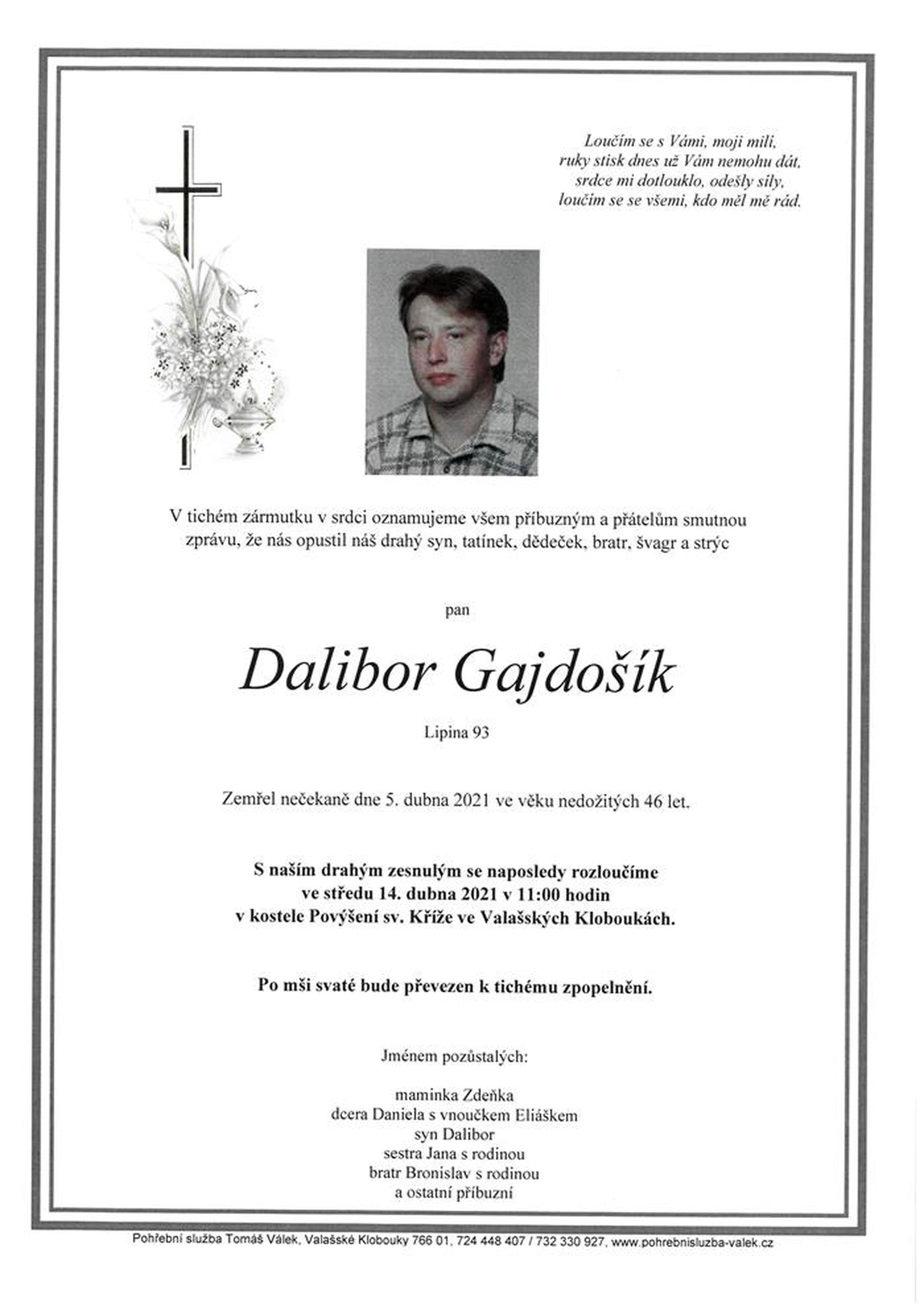 Dalibor Gajdošík