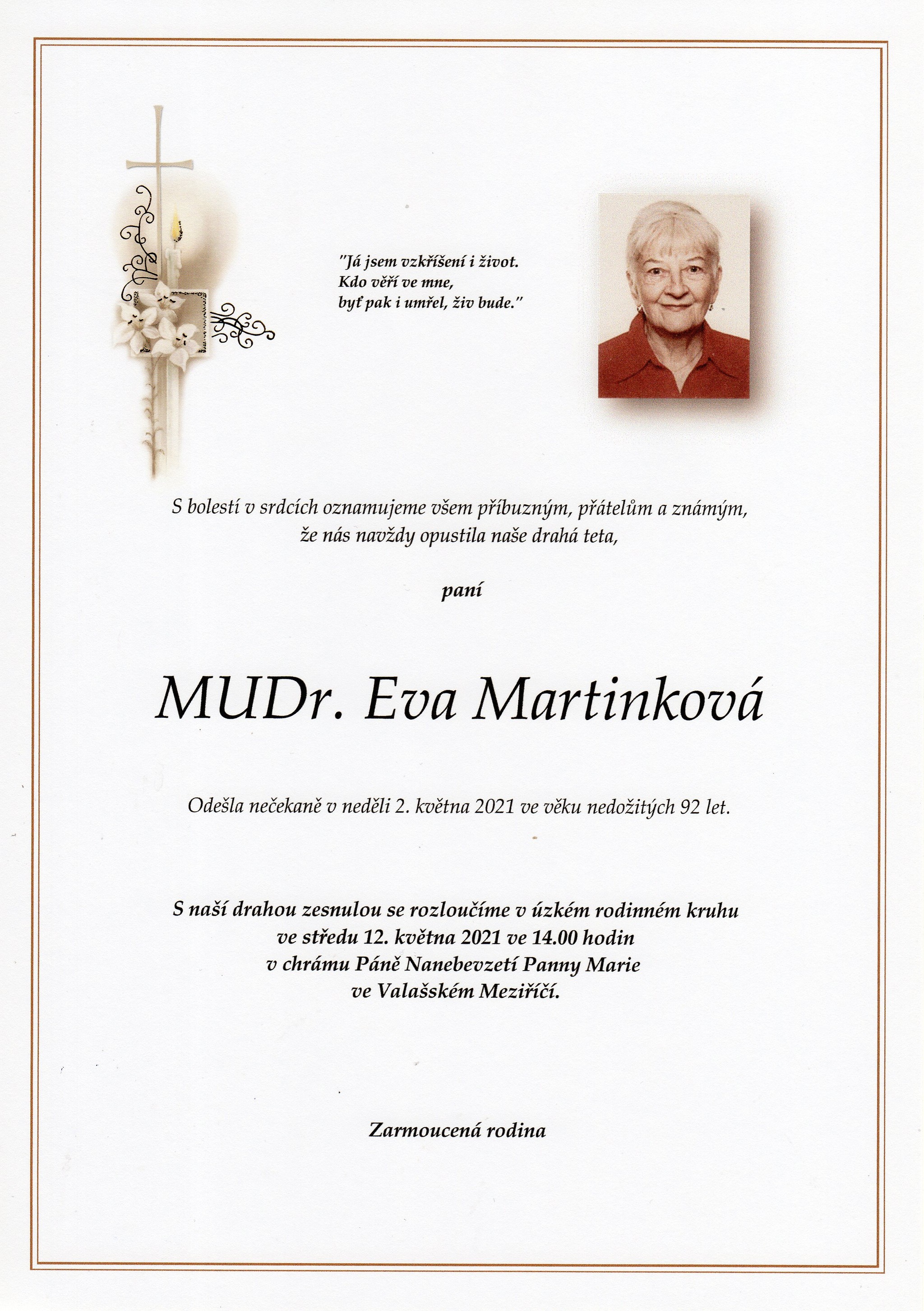 MUDr. Eva Martinková
