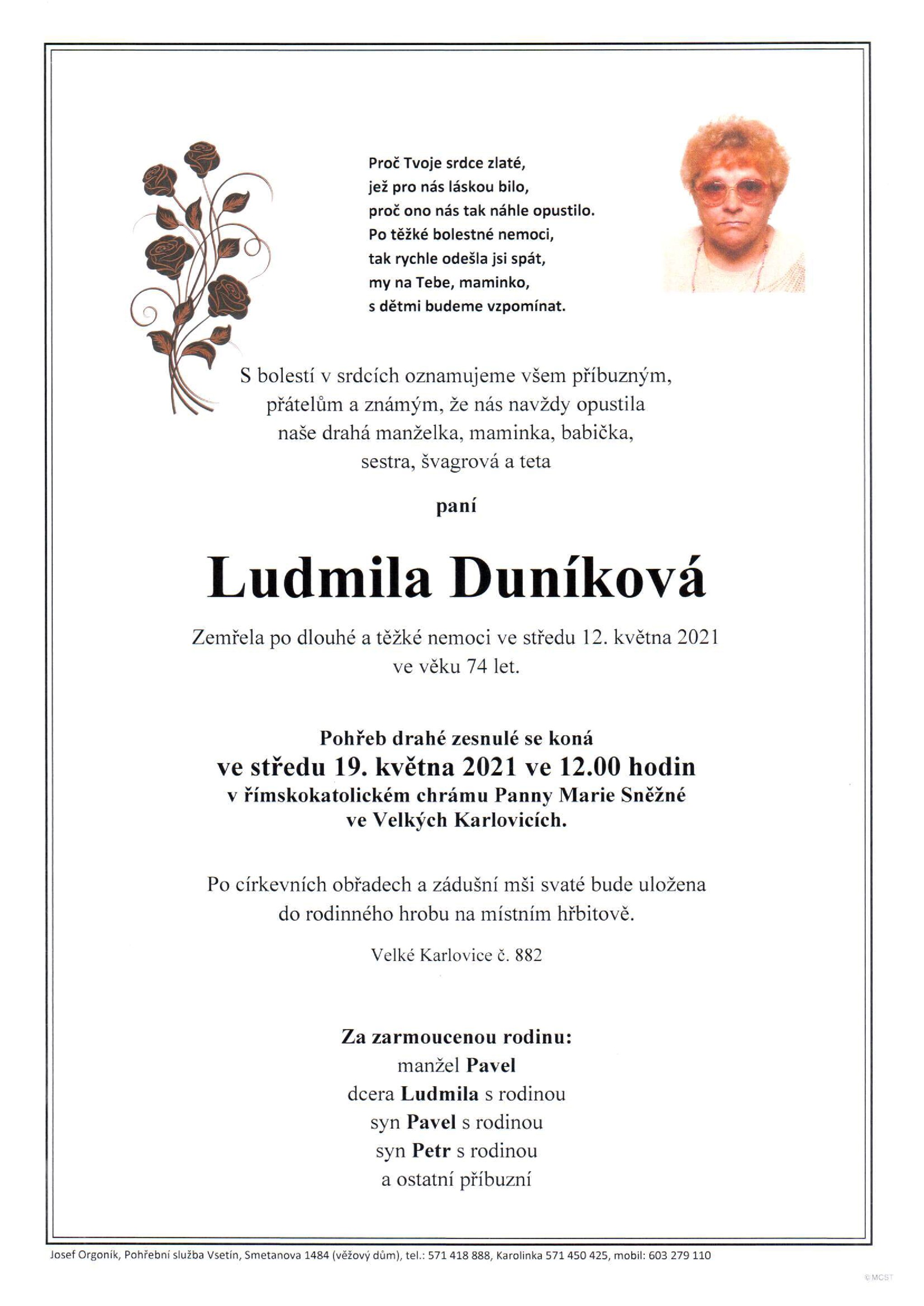 Ludmila Duníková