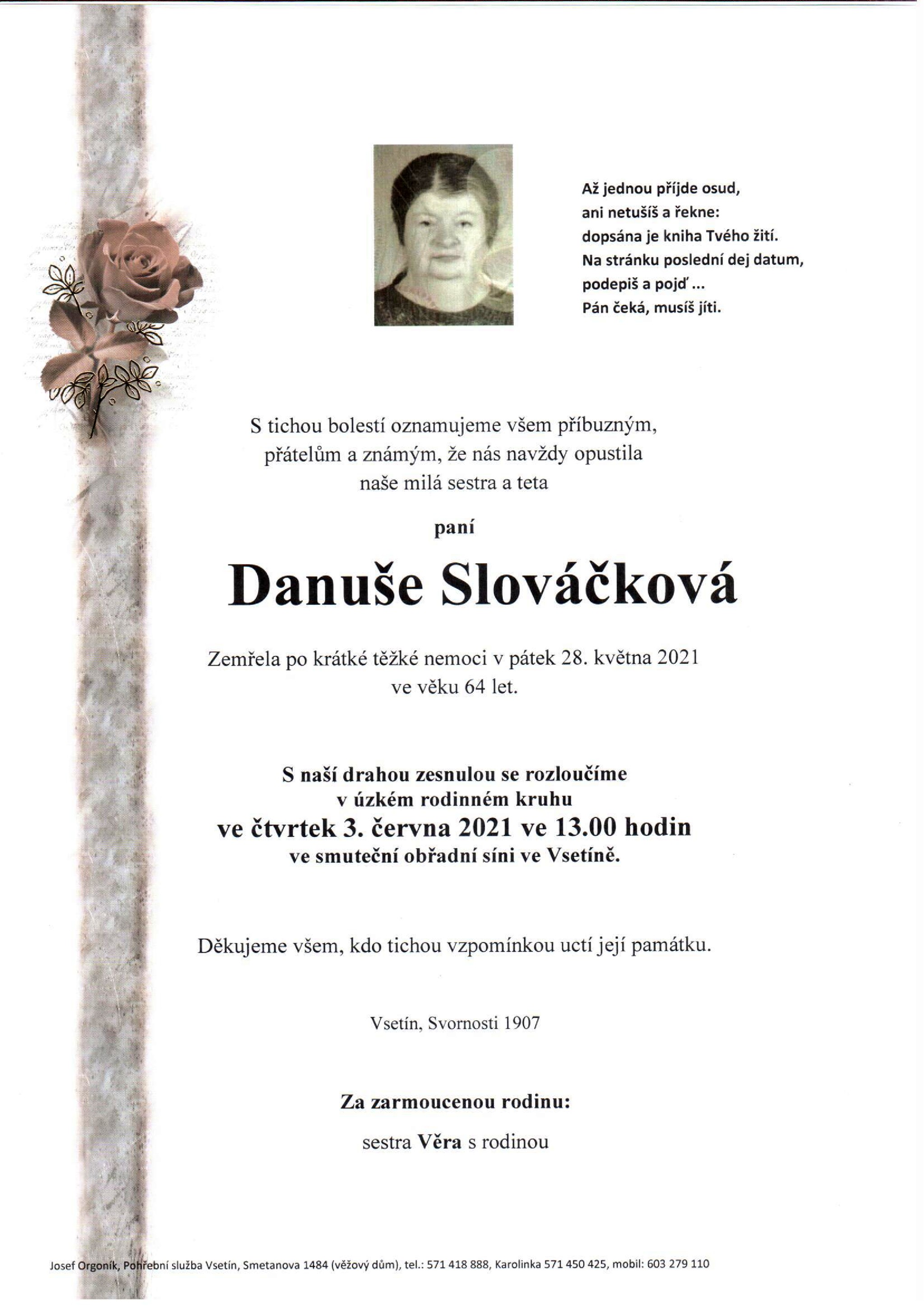 Danuše Slováčková