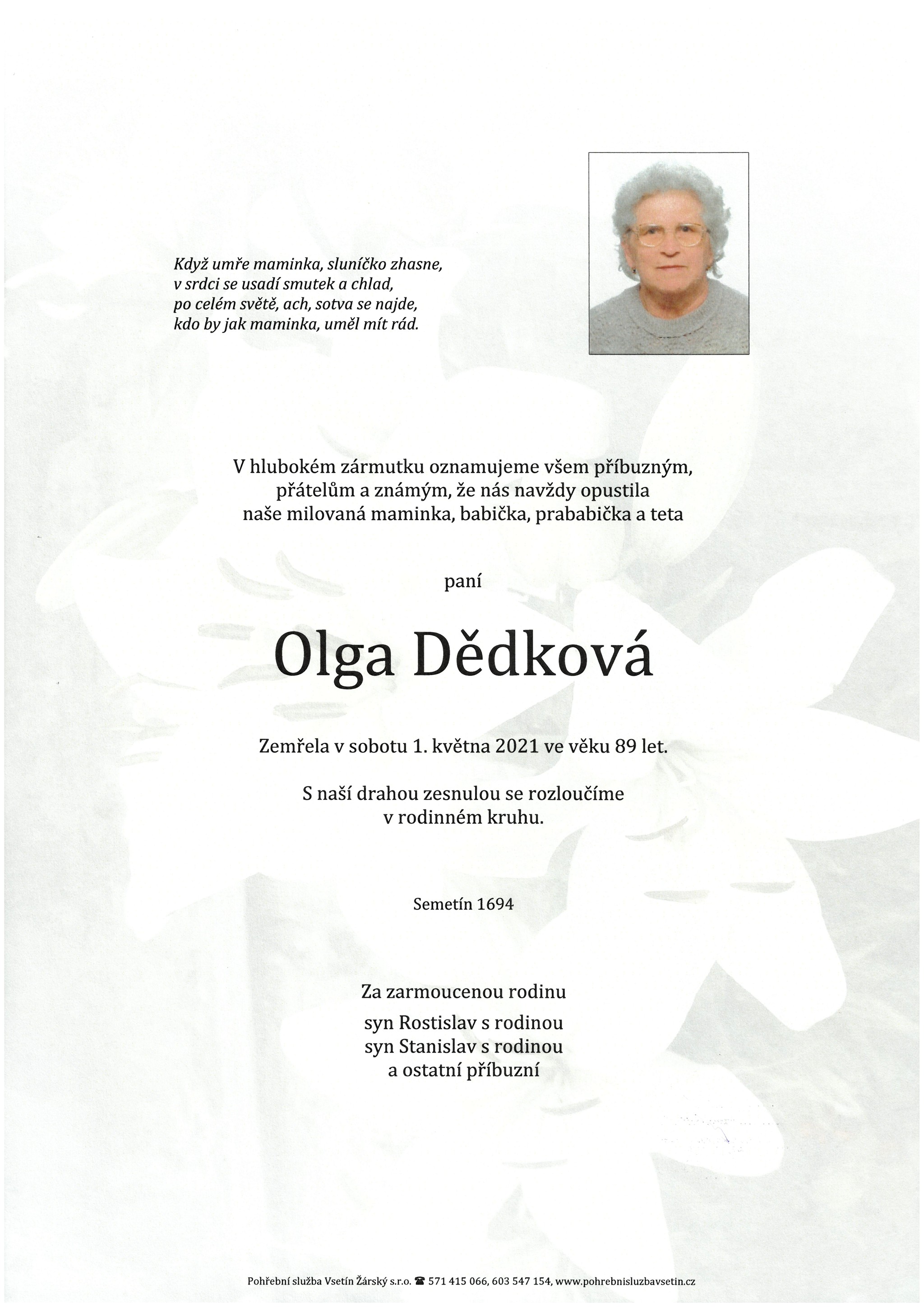 Olga Dědková
