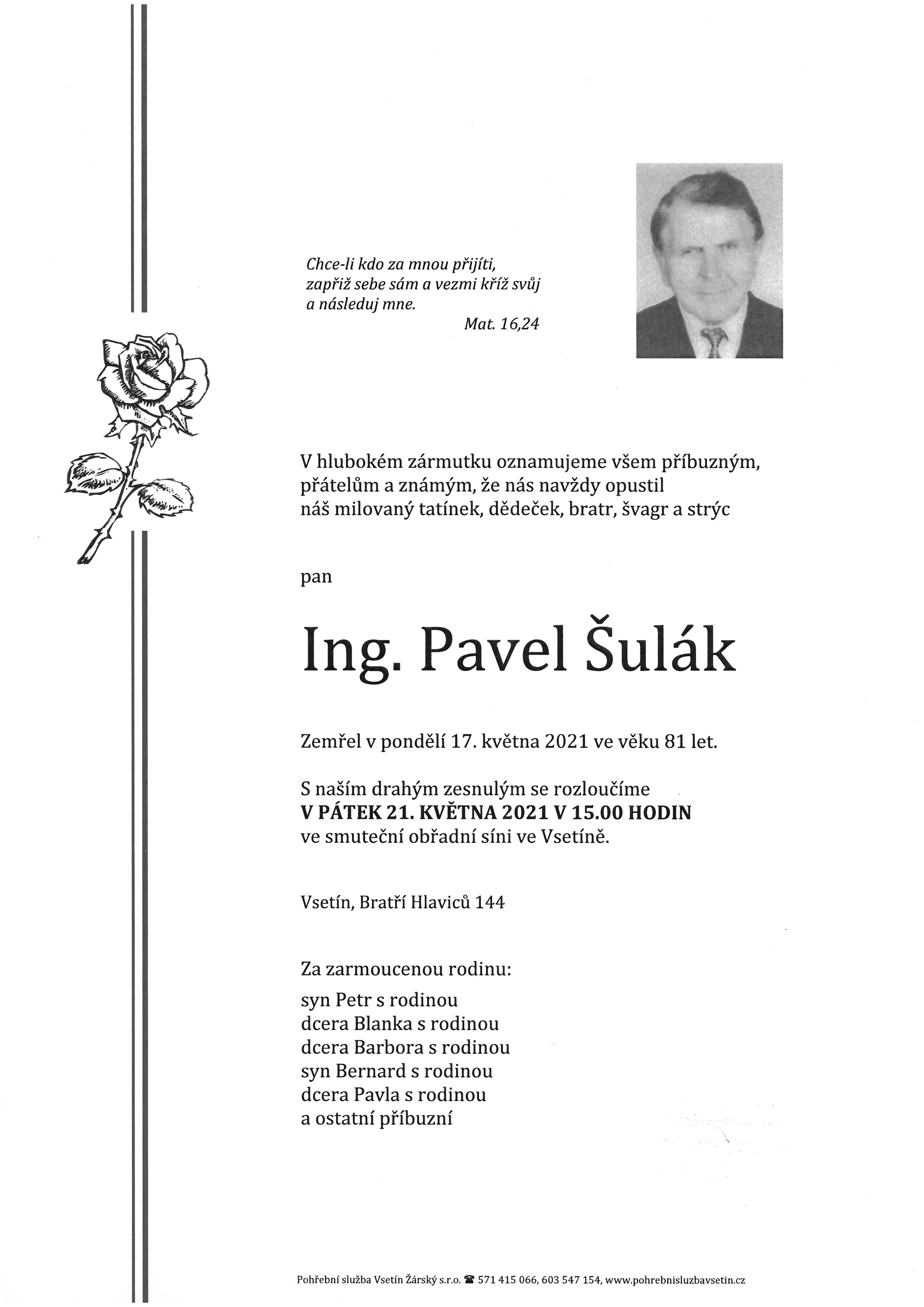 Ing. Pavel Šulák