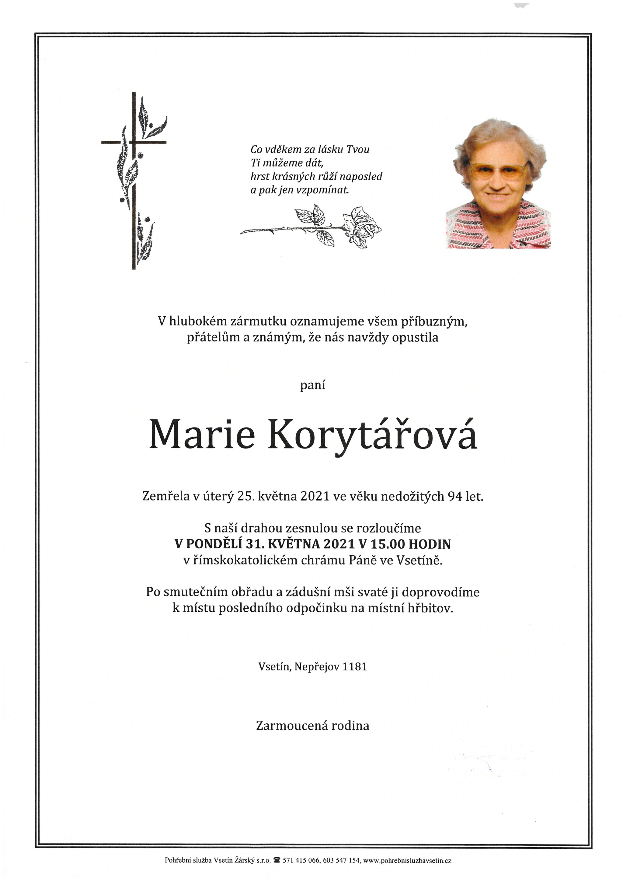 Marie Korytářová