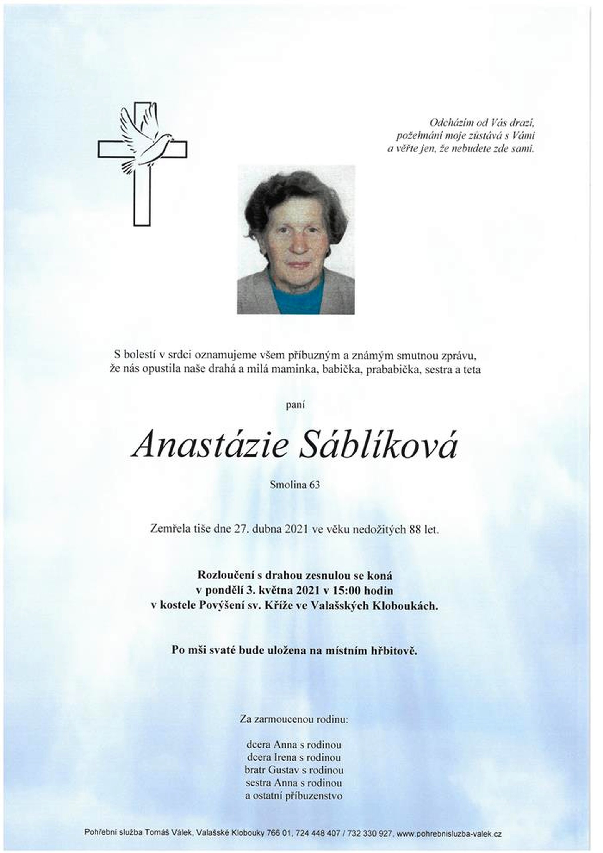 Anastázie Sáblíková