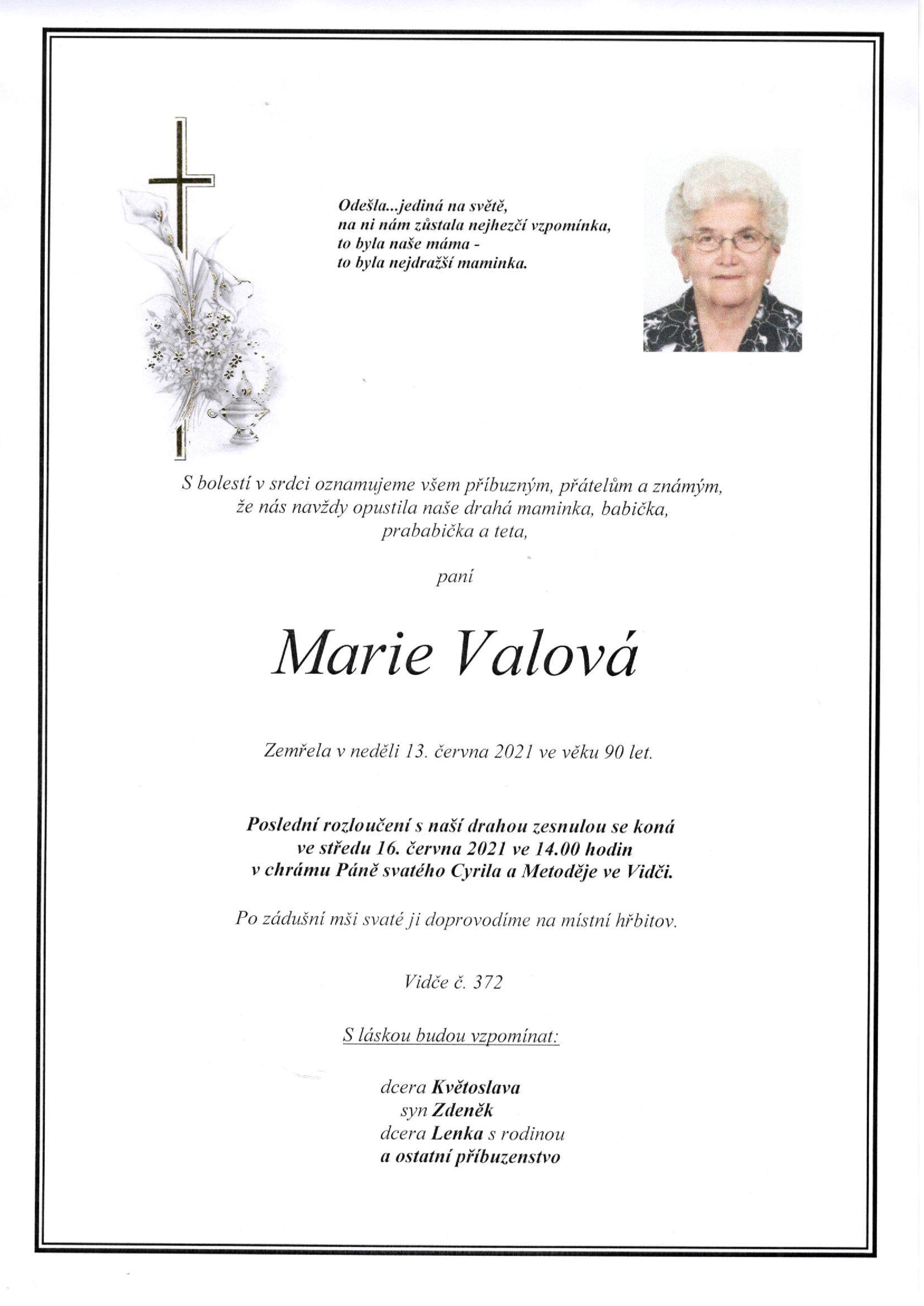 Marie Valová