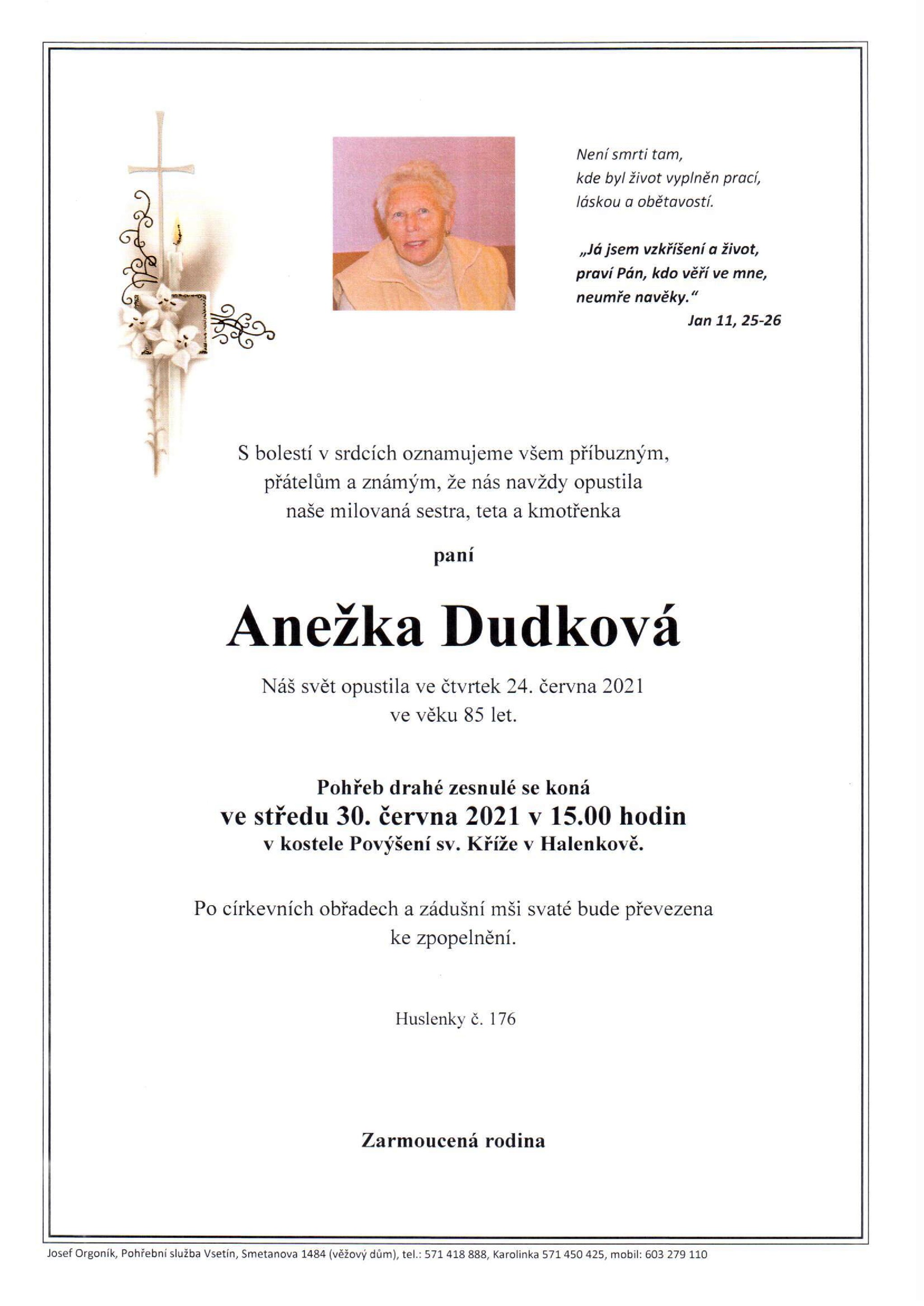 Anežka Dudková