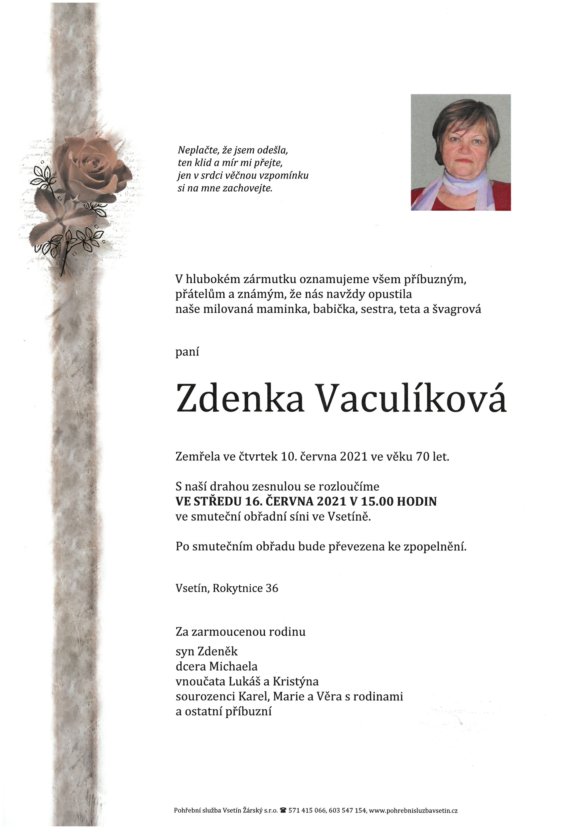 Zdenka Vaculíková