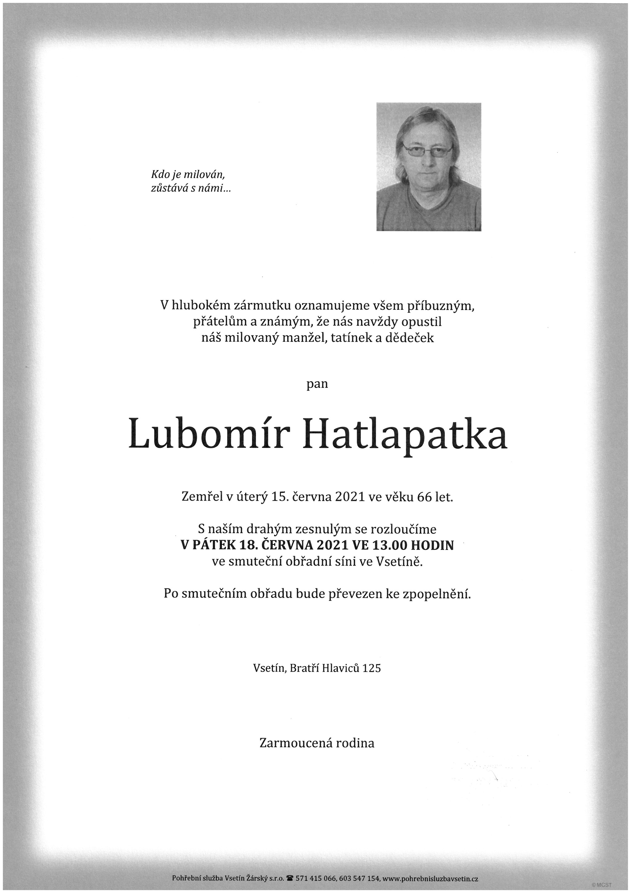 Lubomír Hatlapatka