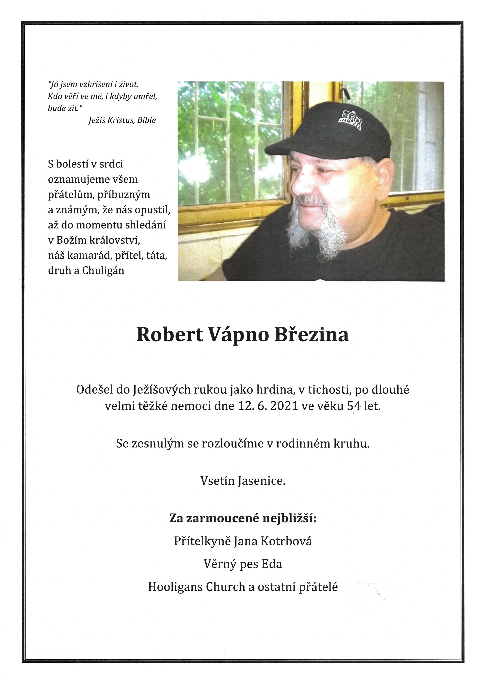 Robert Vápno Březina