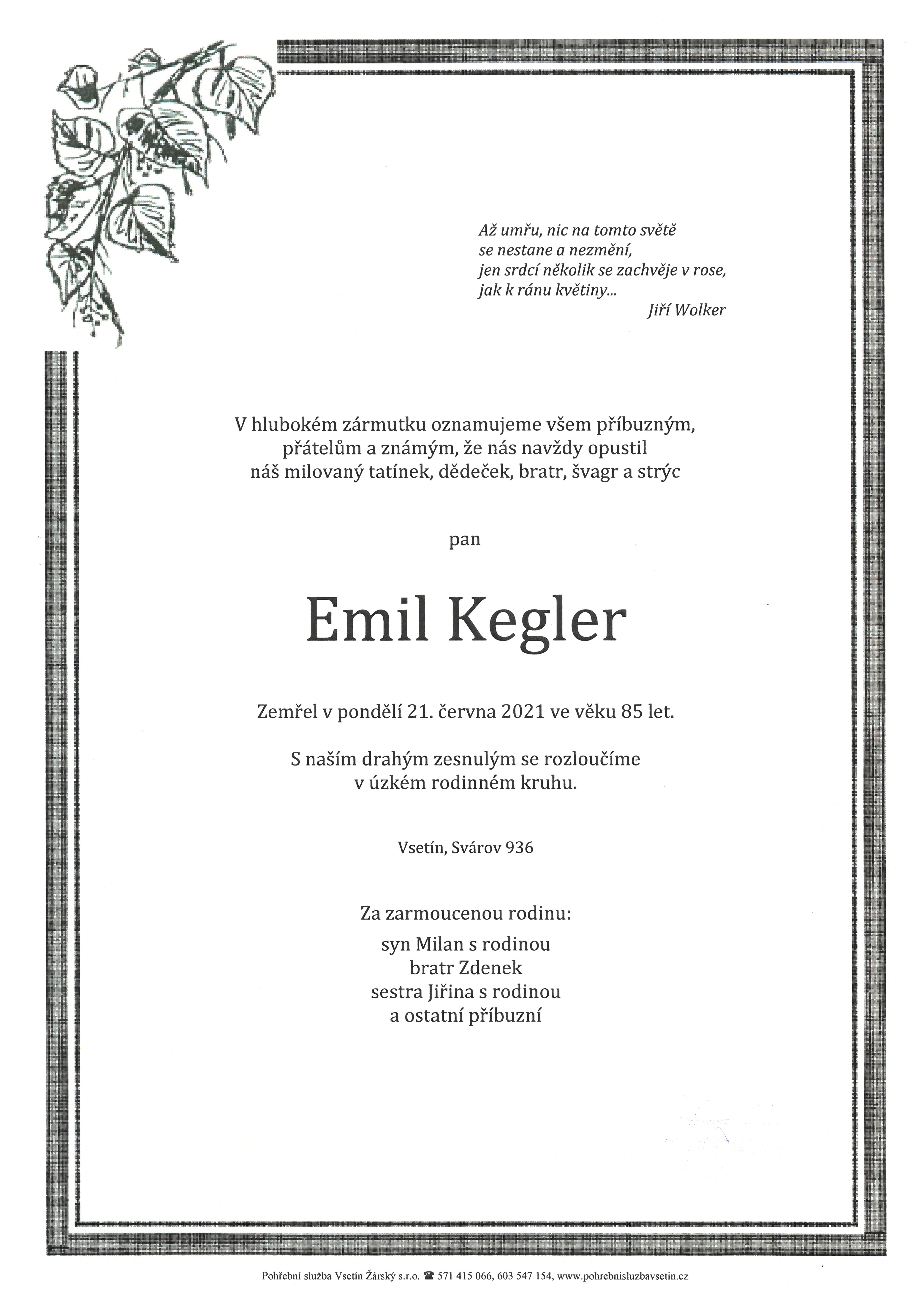 Emil Kegler