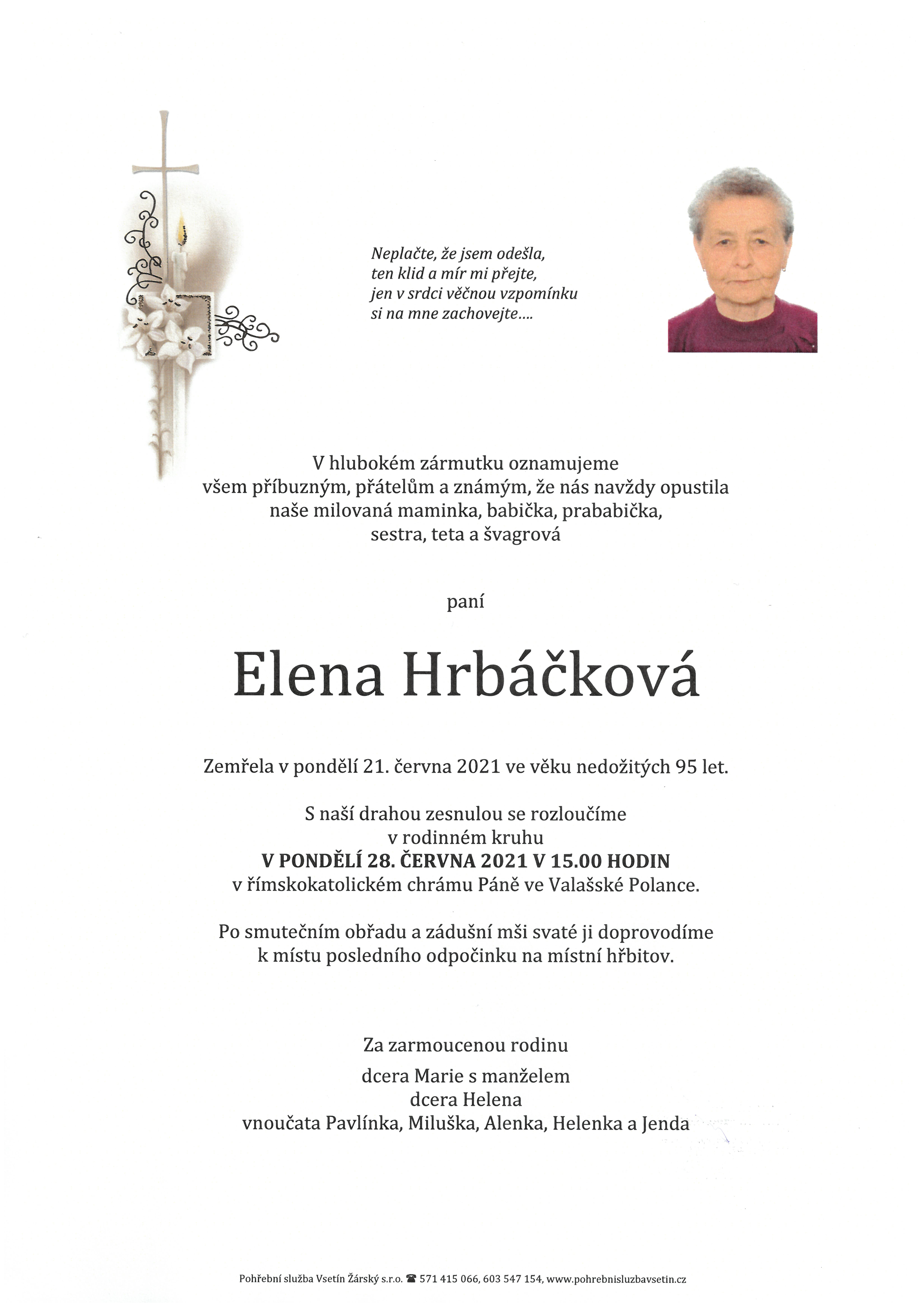 Elena Hrbáčková